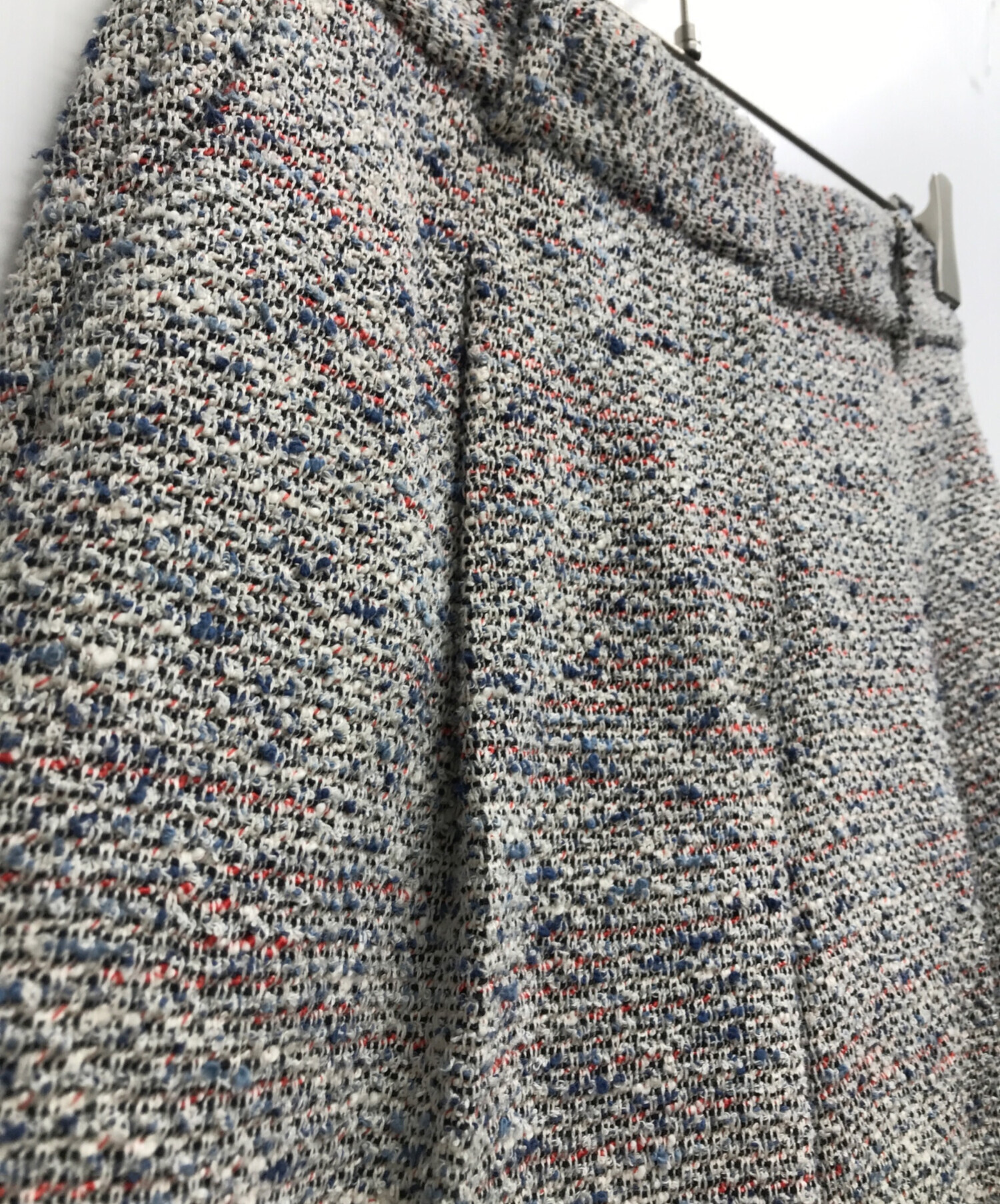 中古・古着通販】theory (セオリー) ツイードパンツ グレー サイズ:00 