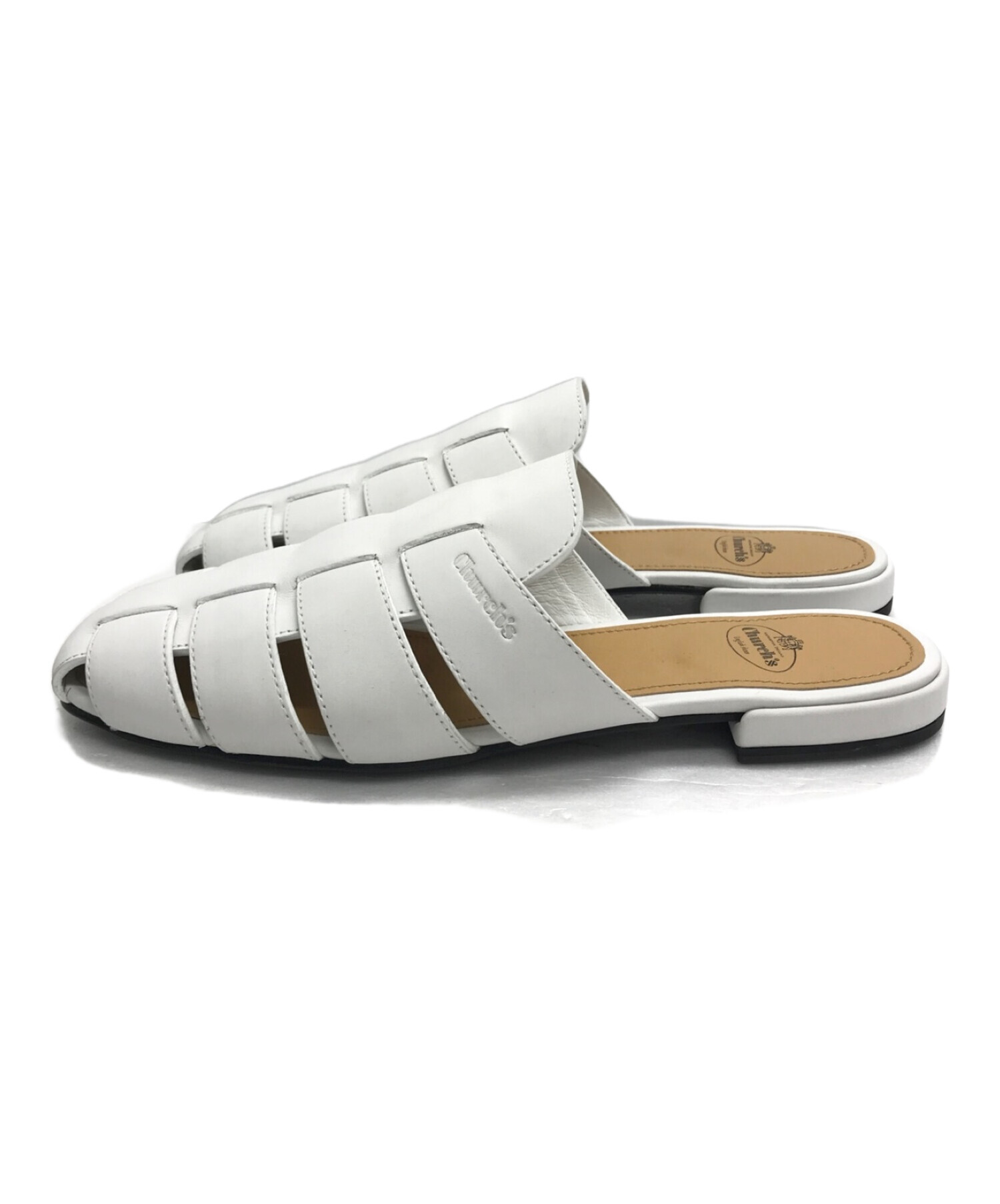 新品】church's サンダル チャーチ DUNCHURCH /ブラック（中古