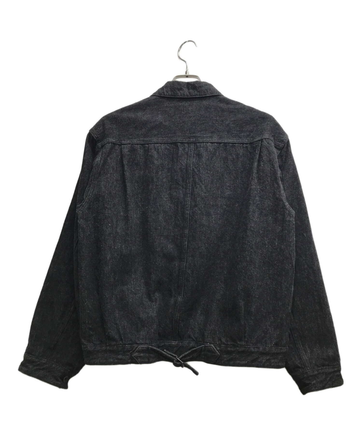 COMOLI デニム ジャケット BLACK サイズ2 中古・古着通販】COMOLI 