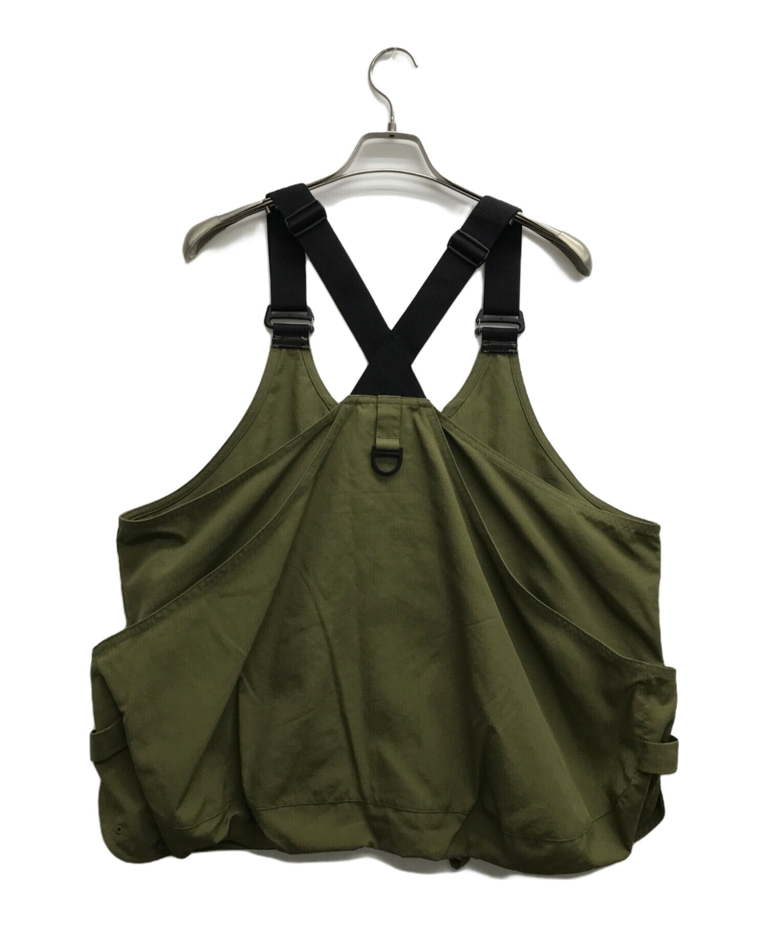 新品 SNOWPEAK スノーピーク エプロン カーキ AND PACKABLEエプロン