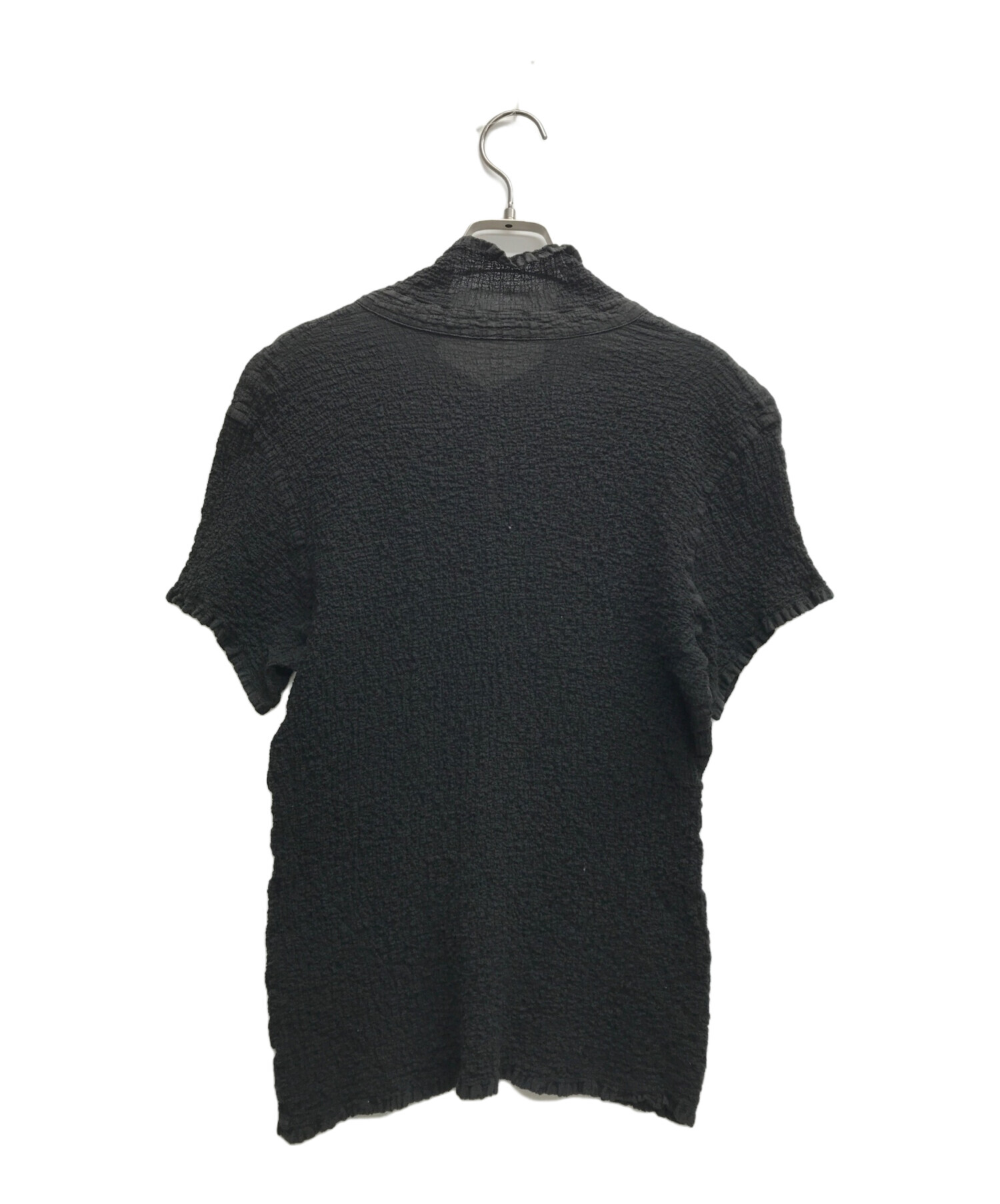 イッセイミヤケme ポロシャツブラック