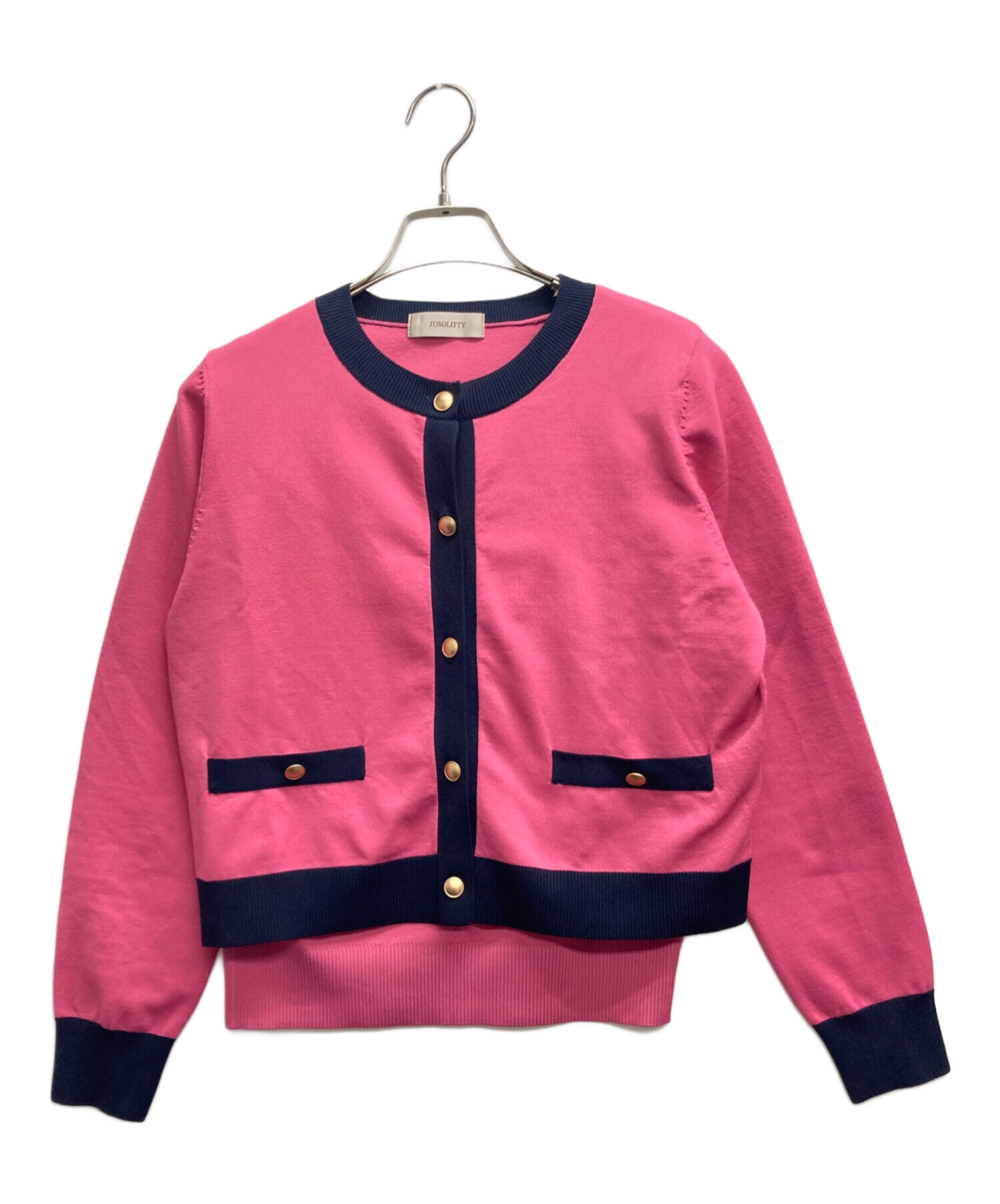 JUSGLITTY カーディガン