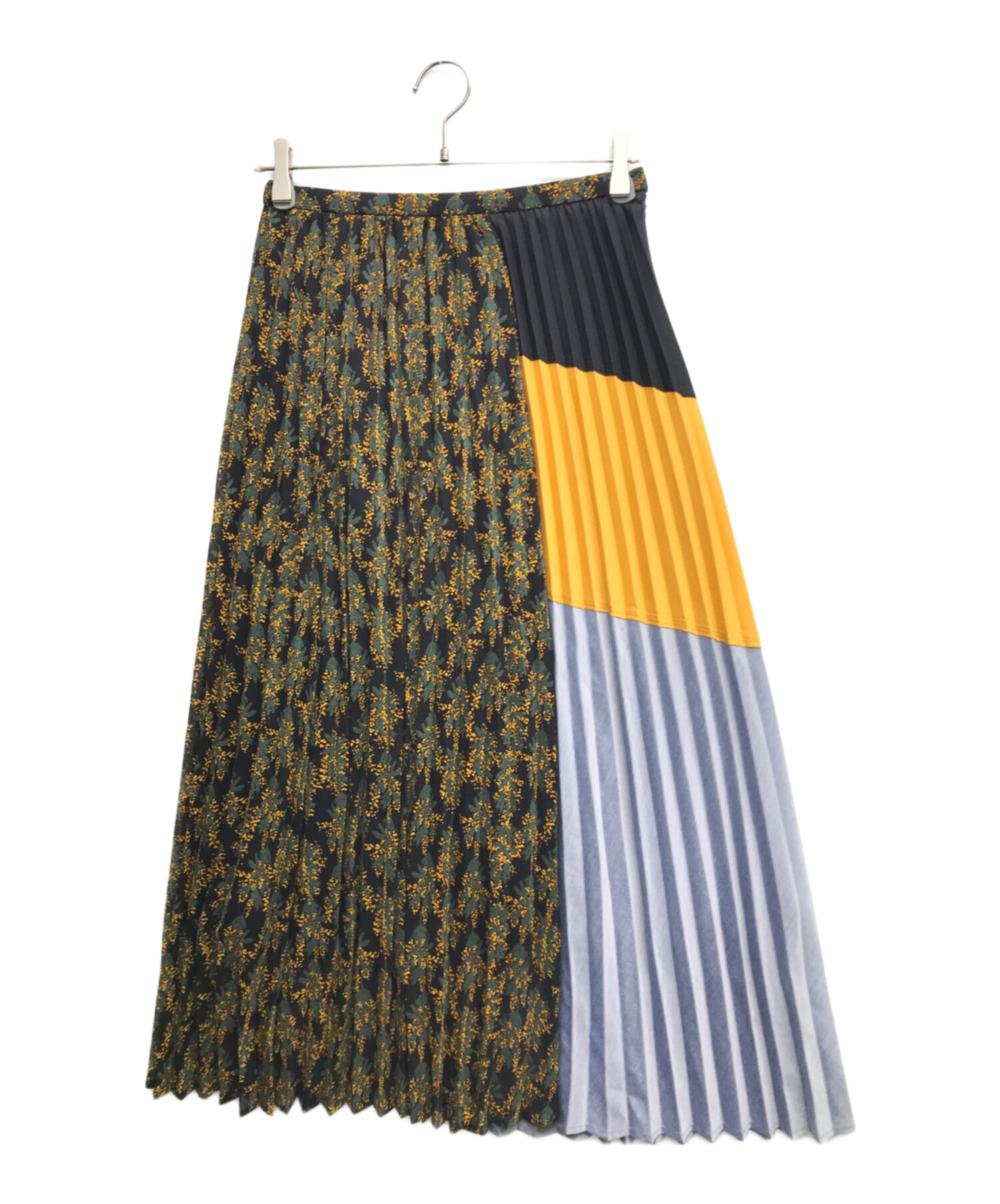 中古・古着通販】ELENDEEK (エレンディーク) 切替プリーツスカート 