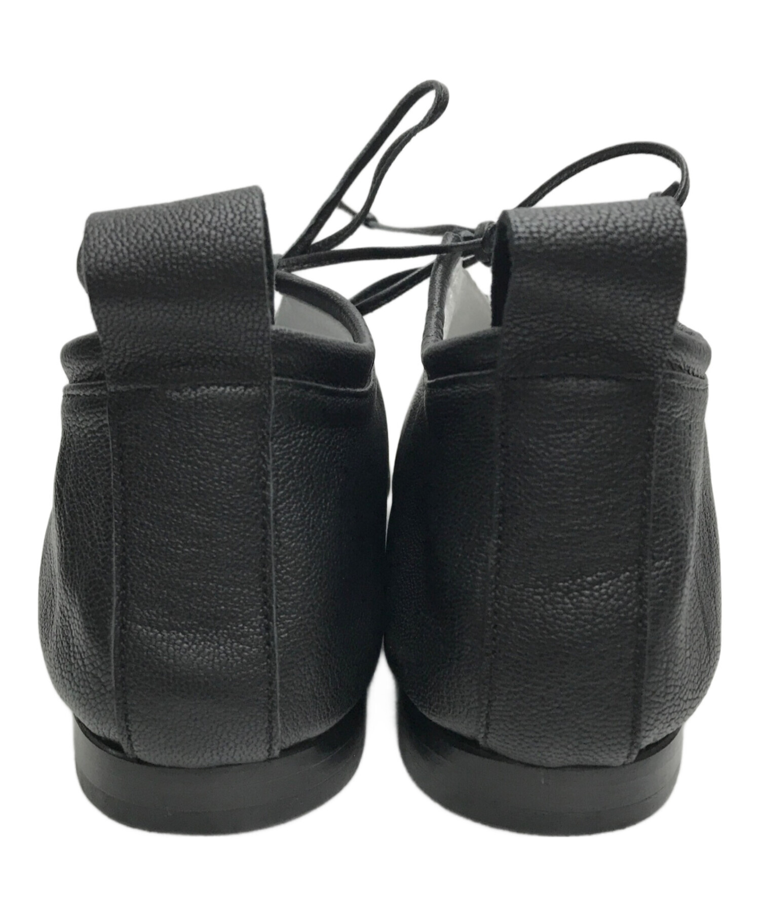 SUI レースアップシューズ（ブラック）