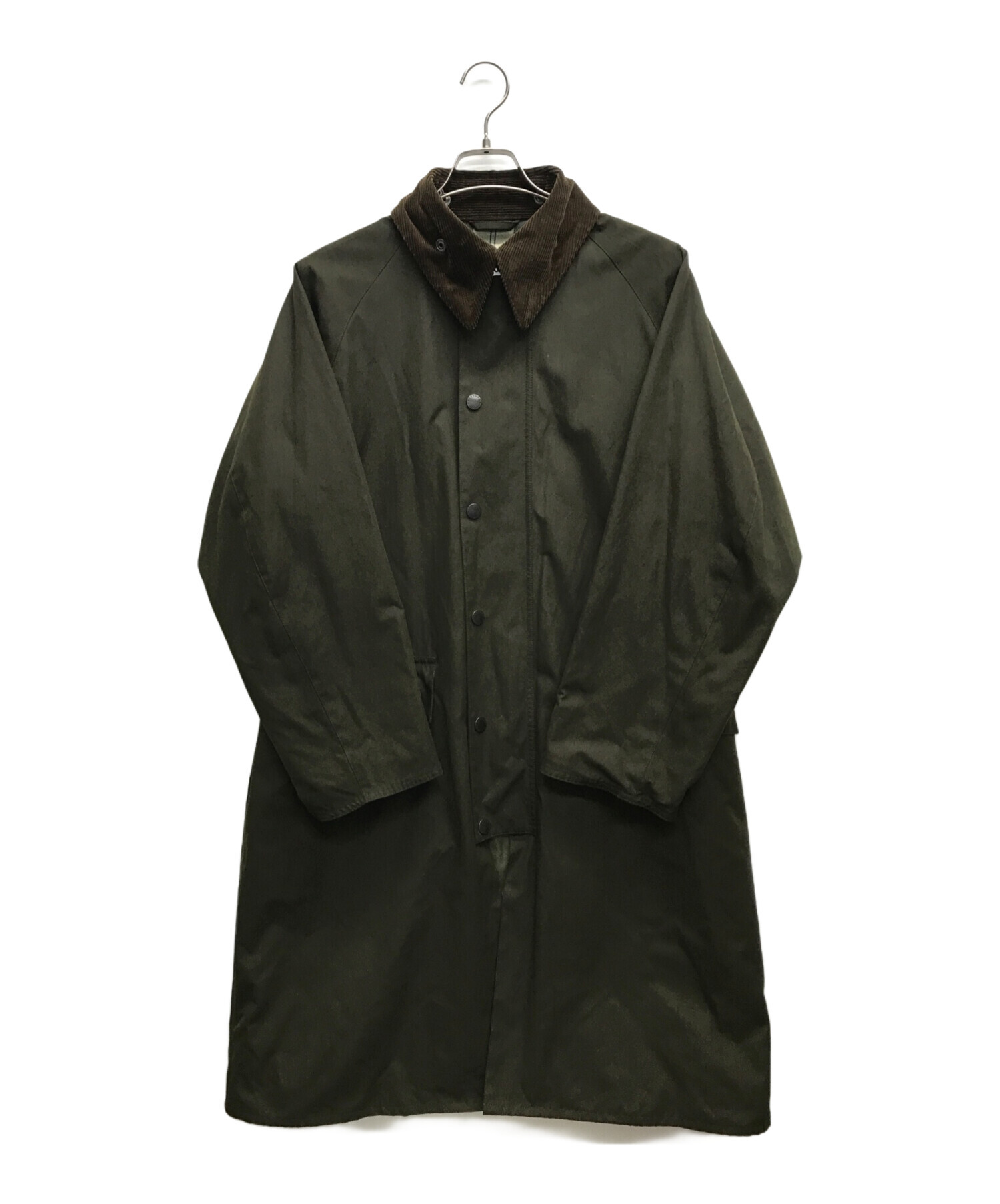 中古・古着通販】Barbour (バブアー) BURGHLEY JACKET グリーン サイズ 