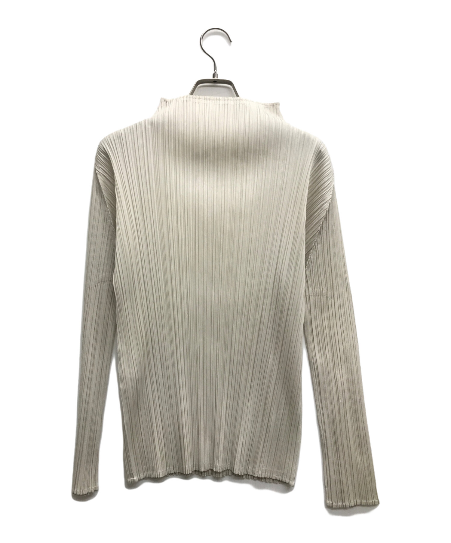 PLEATS PLEASE プリーツボトルネックカットソー