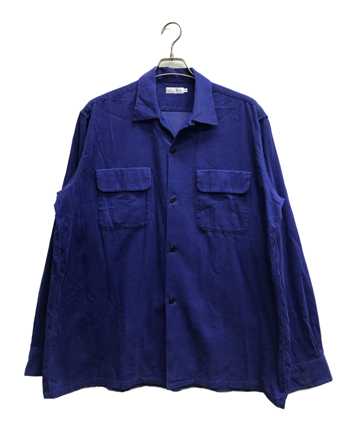 Sans Limite THOMAS MASON ボックス大開襟シャツ 美品】Sans Sans Limite THOMAS MASON ボックス大開襟シャツ 美品】Sans
