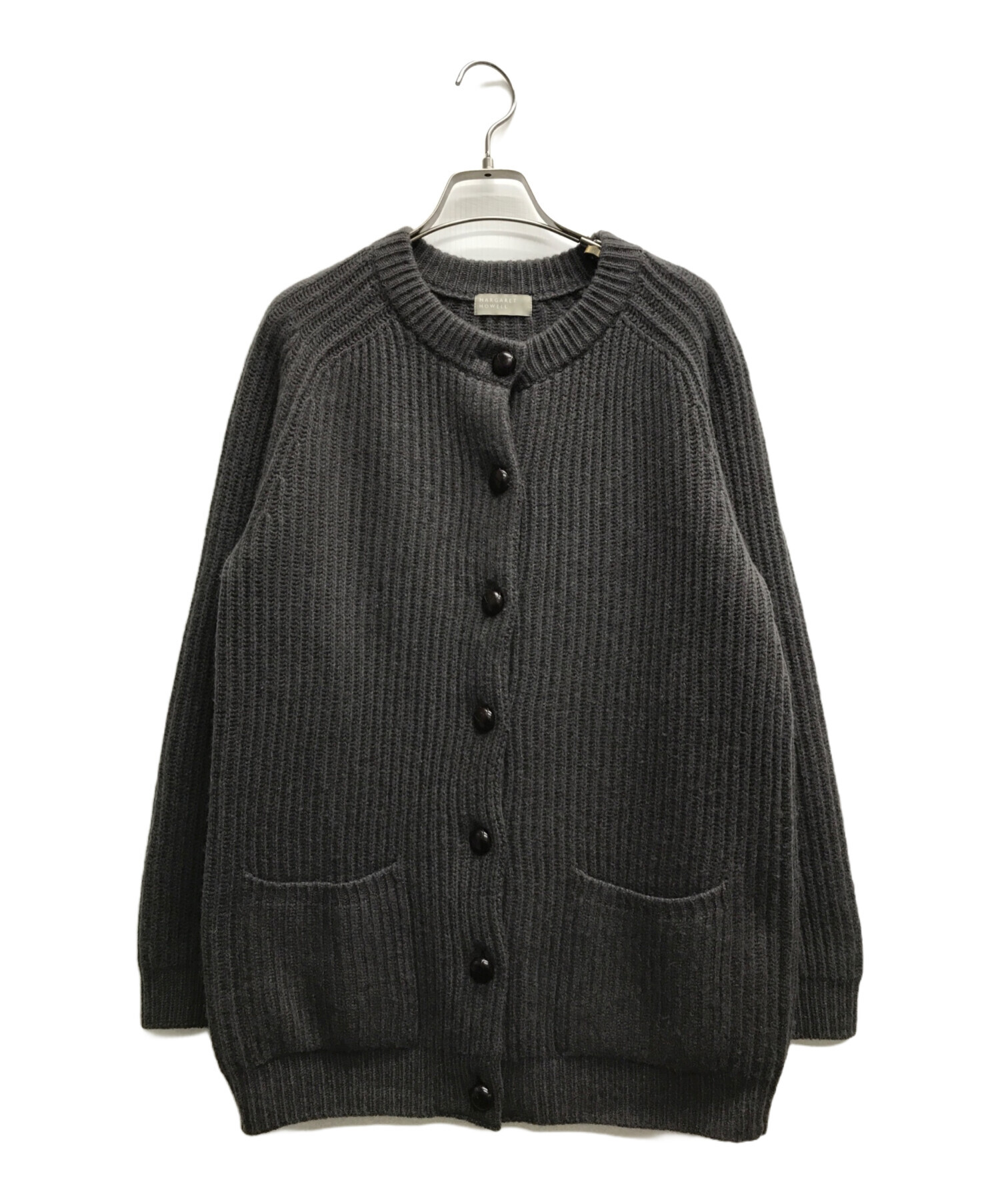 極美品 マーガレットハウエル WASHABLE WOOL CASHMERE L