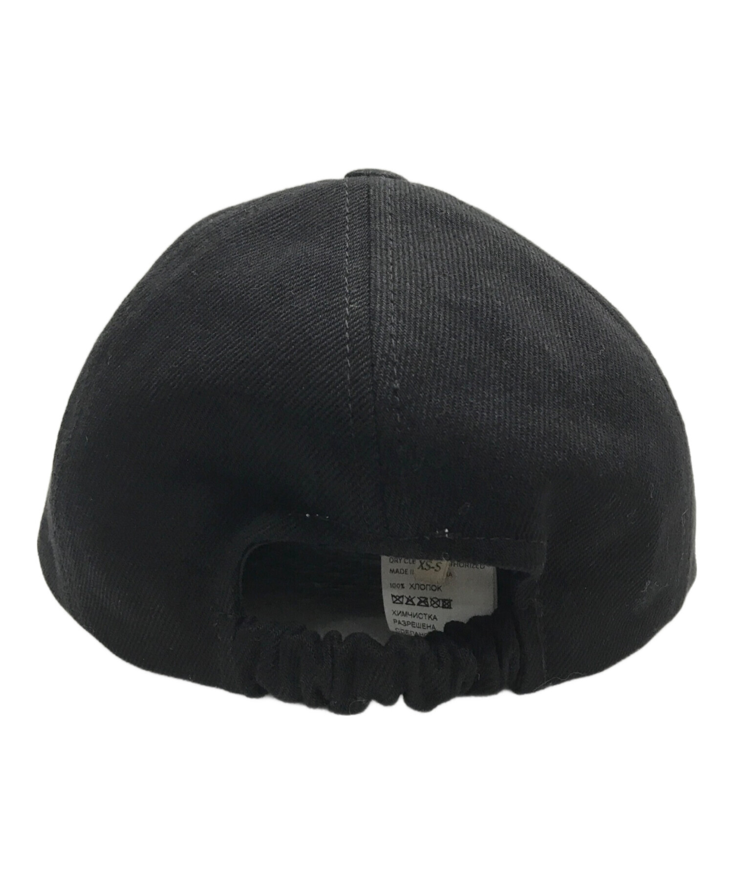 新品未着用 Patou 黒XS/S オーガニックコットンデニム パトゥ キャップ