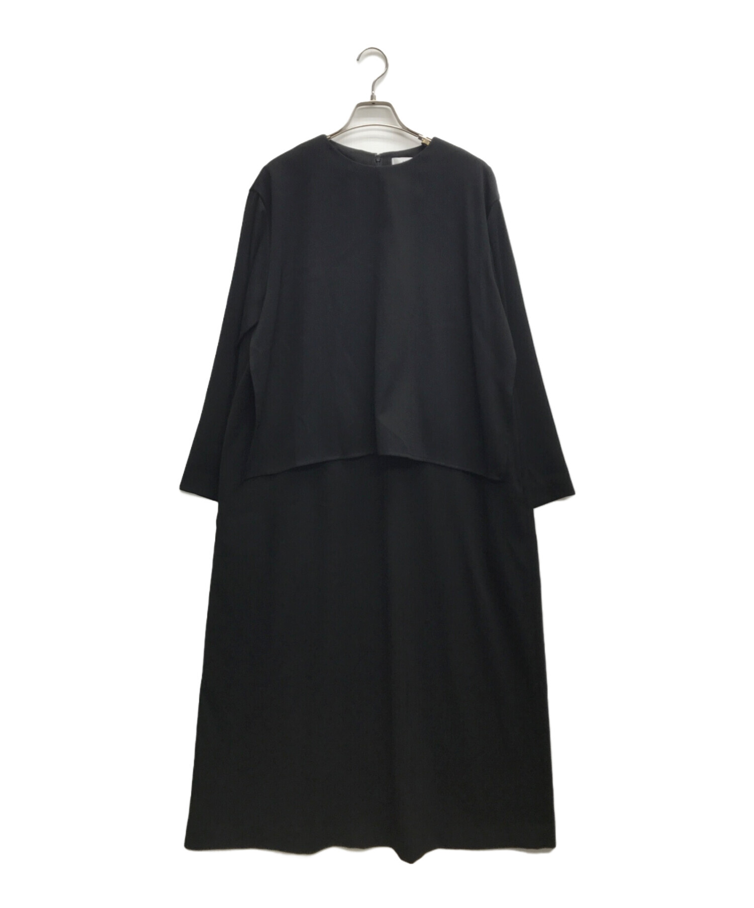 美品ADORE ドライクロスAラインワンピース 卒業入学式 ADORE ドライクロスAラインワンピース