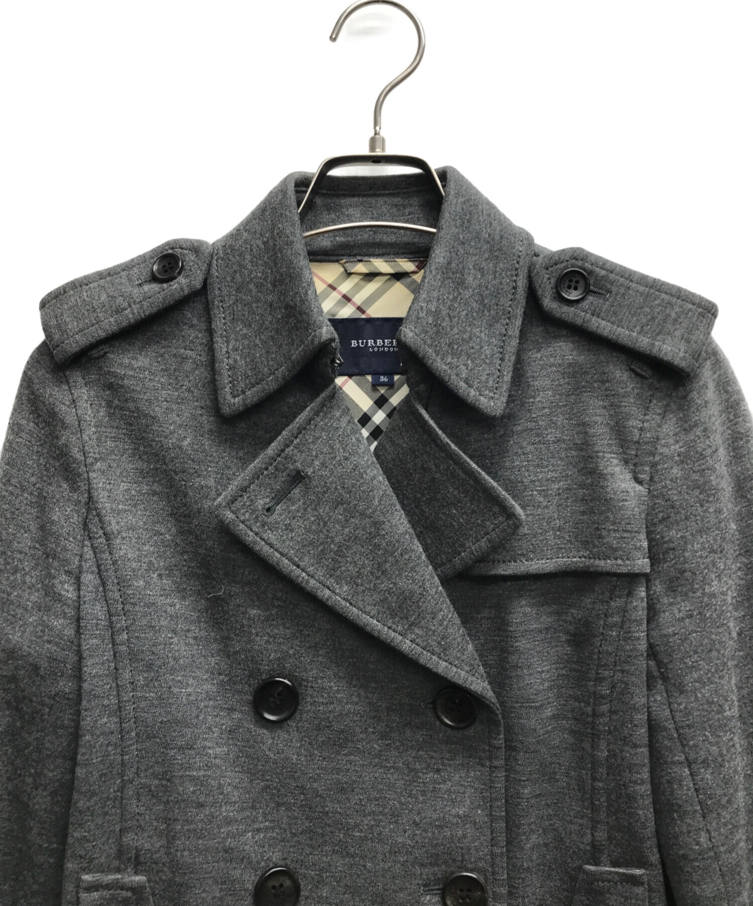 中古・古着通販】BURBERRY LONDON (バーバリーロンドン) ダブル 