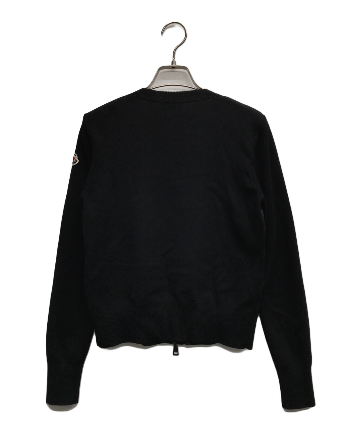 中古・古着通販】MONCLER (モンクレール) CARDIGAN TRICOT ブラック 