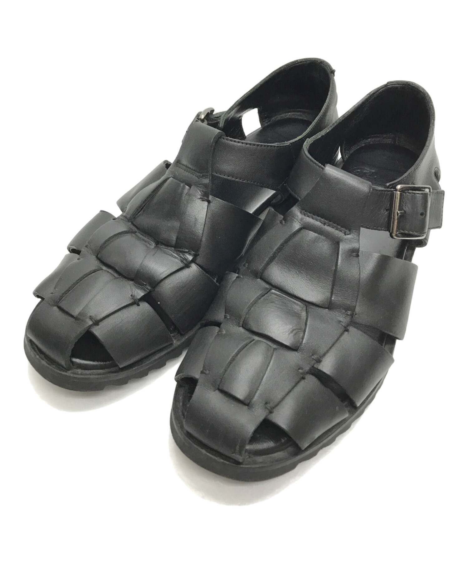 中古・古着通販】PARABOOT (パラブーツ) グルカサンダル ブラック 