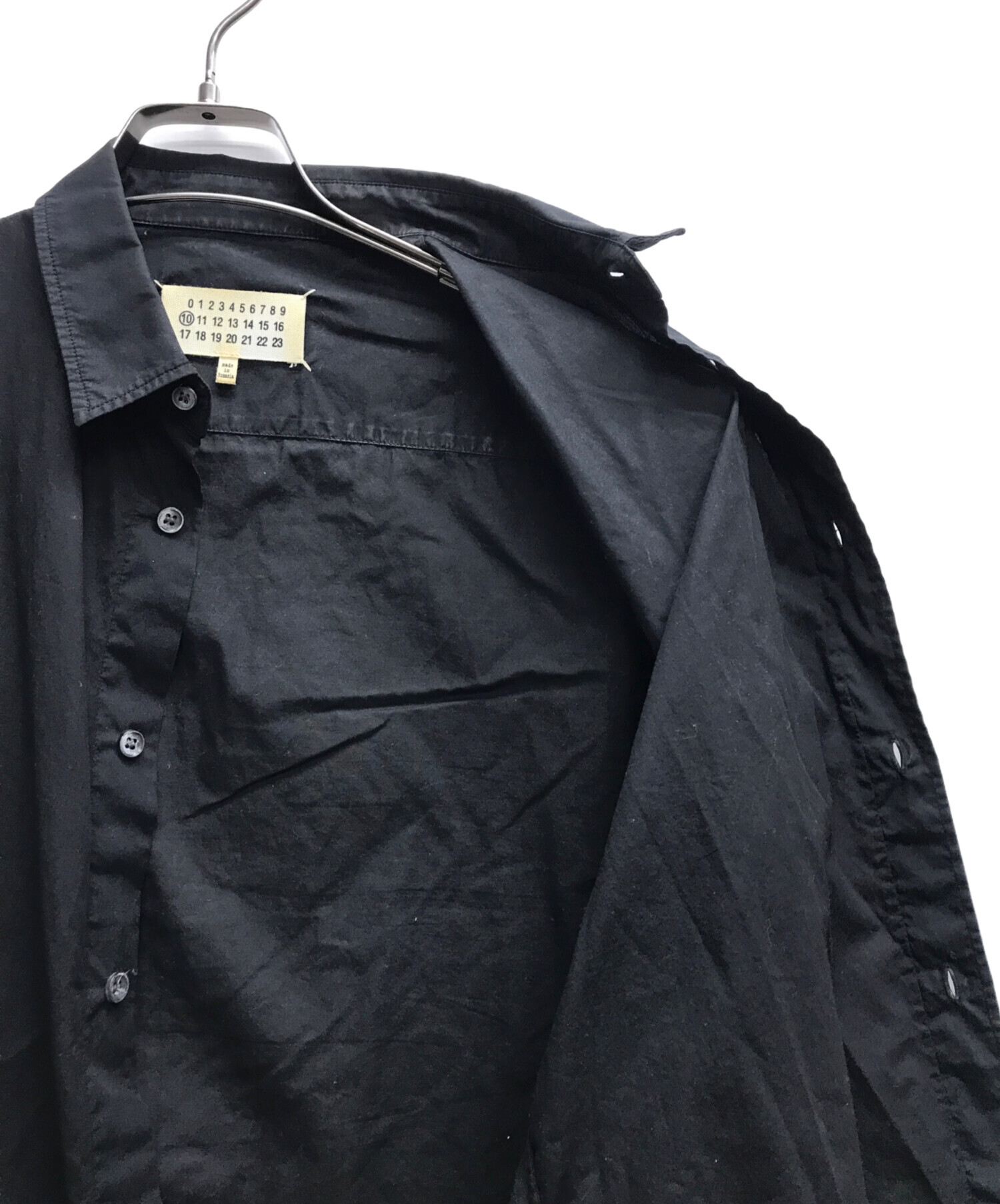 Maison Margiela 長袖シャツ サイズ40 黒
