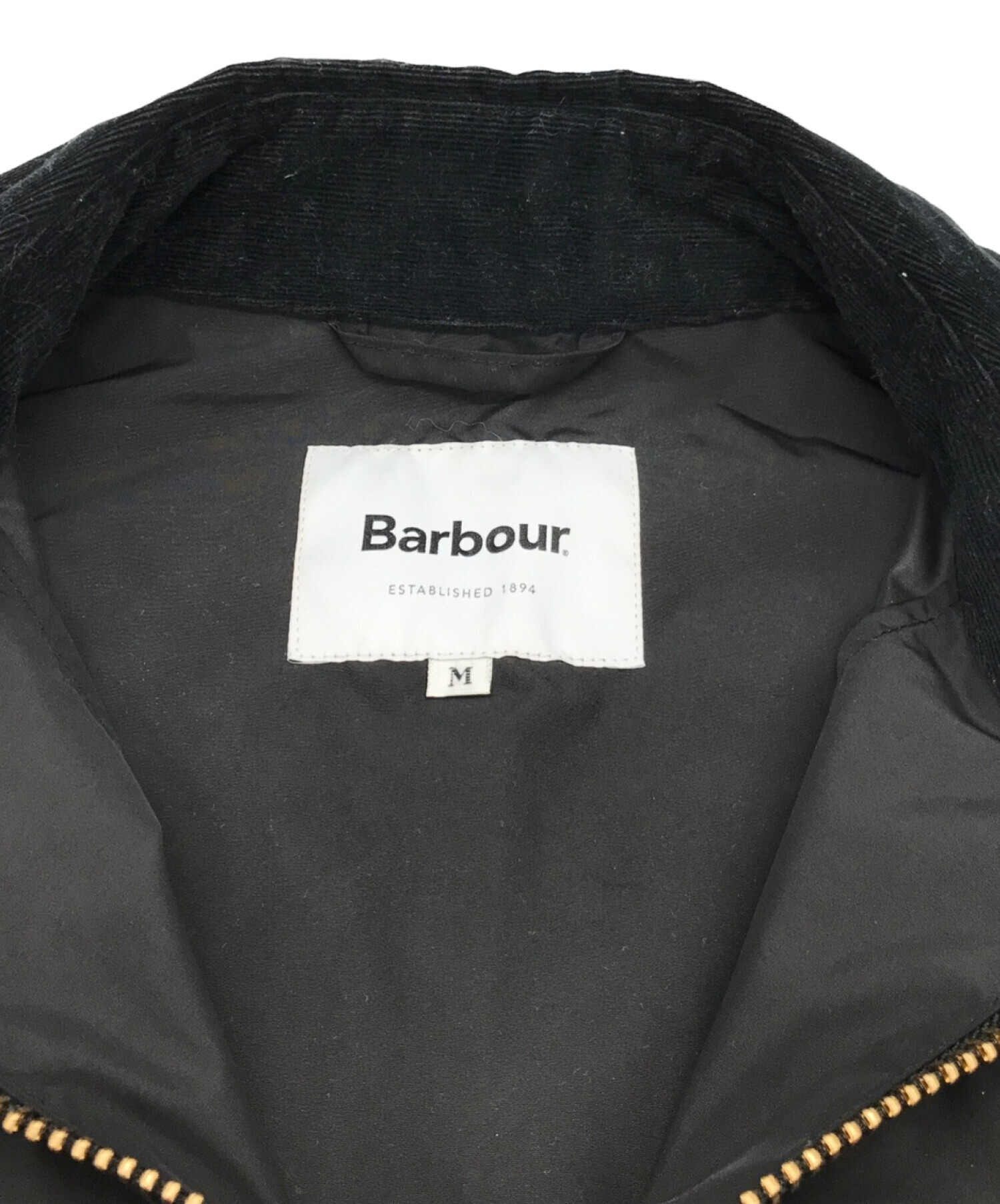 Barbour×Bshop (バブアー×ビショップ) 別注スペイジャケット ブラック サイズ:M