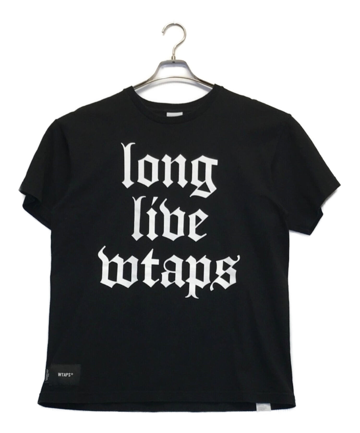 WTAPS (ダブルタップス) LONG LIVE WTAPS Tシャツ ブラック サイズ:X 01