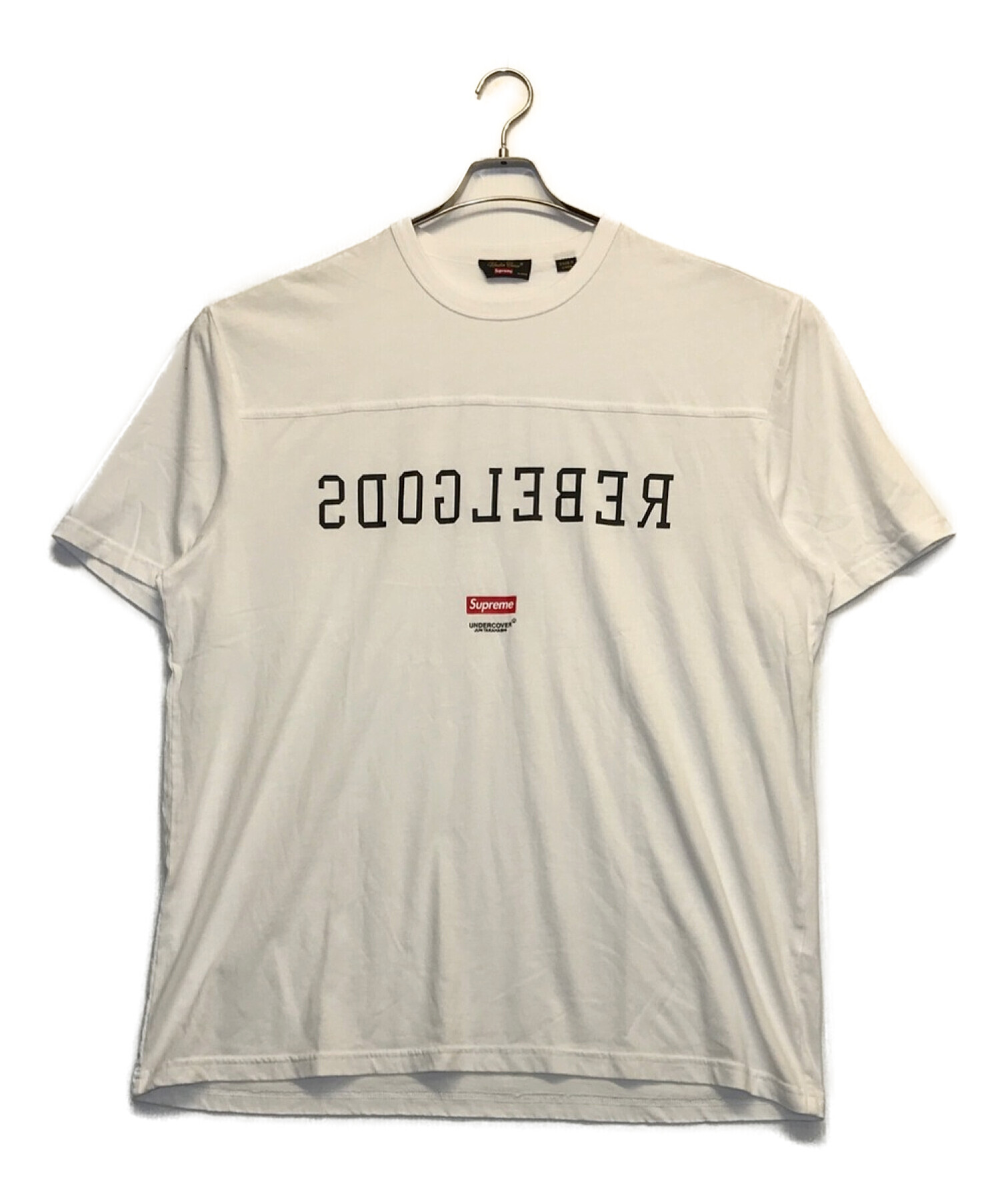 SUPREME (シュプリーム) UNDERCOVER (アンダーカバー) フットボールトップTシャツ ホワイト サイズ:XL