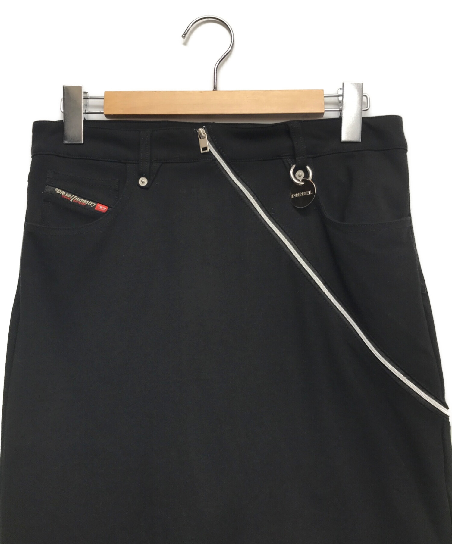 中古・古着通販】DIESEL (ディーゼル) ジップデザインタイトスカート 