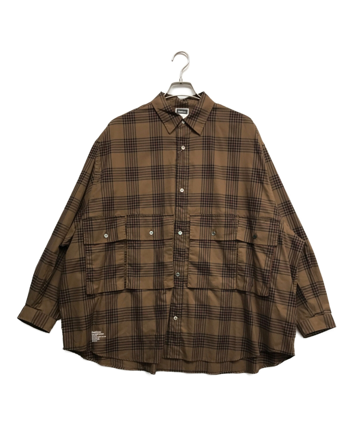 中古・古着通販】FreshService (フレッシュサービス) CHECK FLAP 