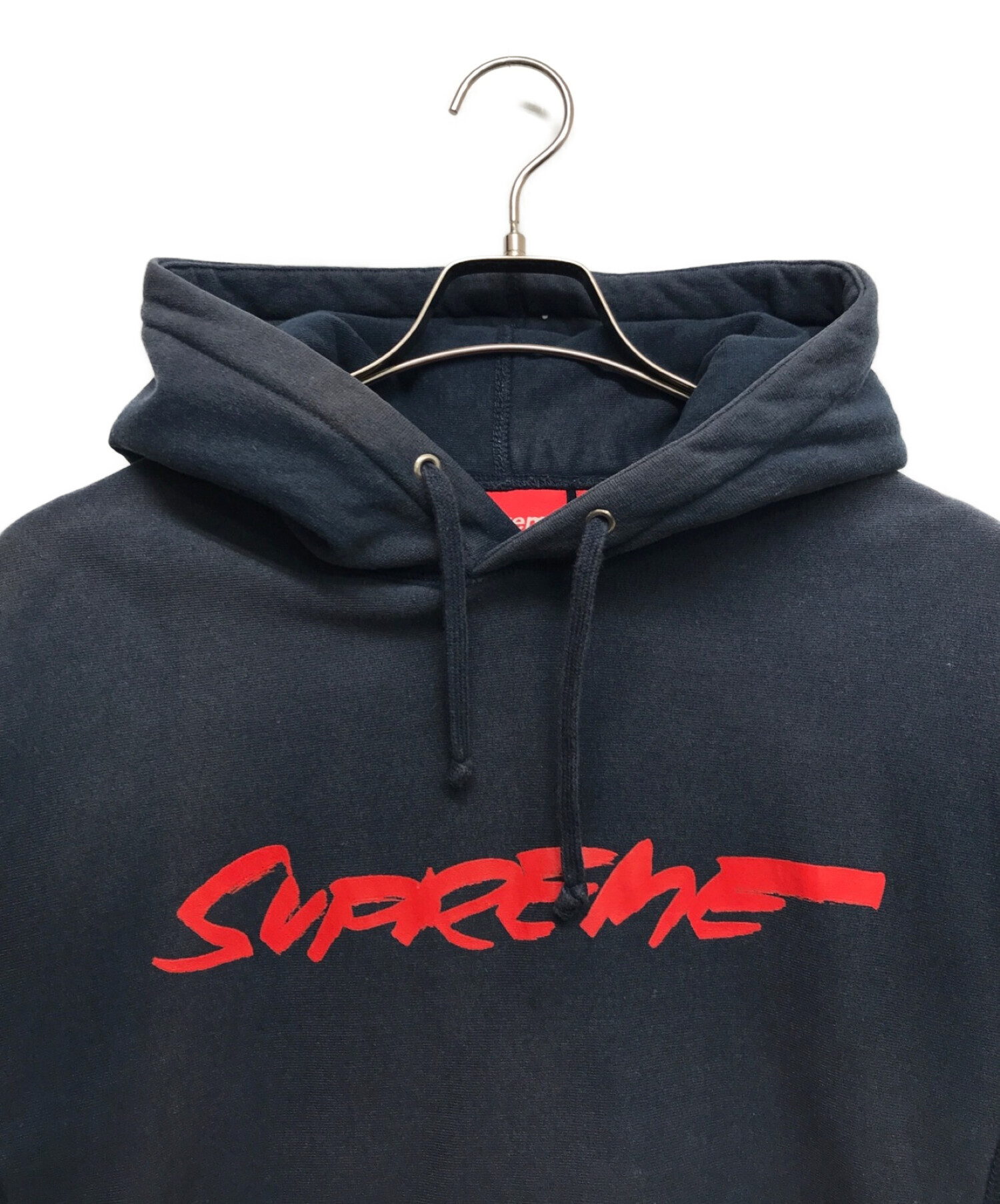 Supreme (シュプリーム) Futura Logo Pullover Hoodie ネイビー サイズ:S
