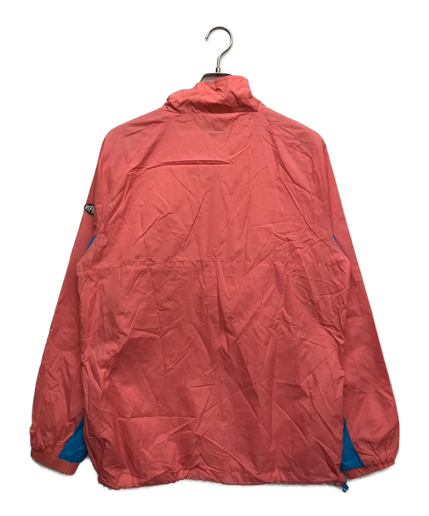 RIPNDIP (リップンディップ) ハーフジップジャケット ピンク サイズ:L