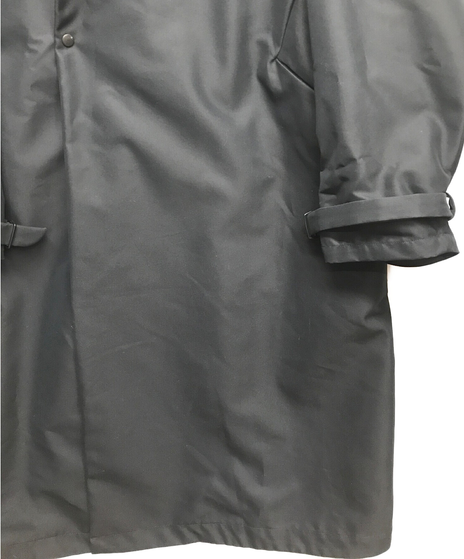 中古・古着通販】MOUN TEN (マウンテン) トレンチコート ネイビー  