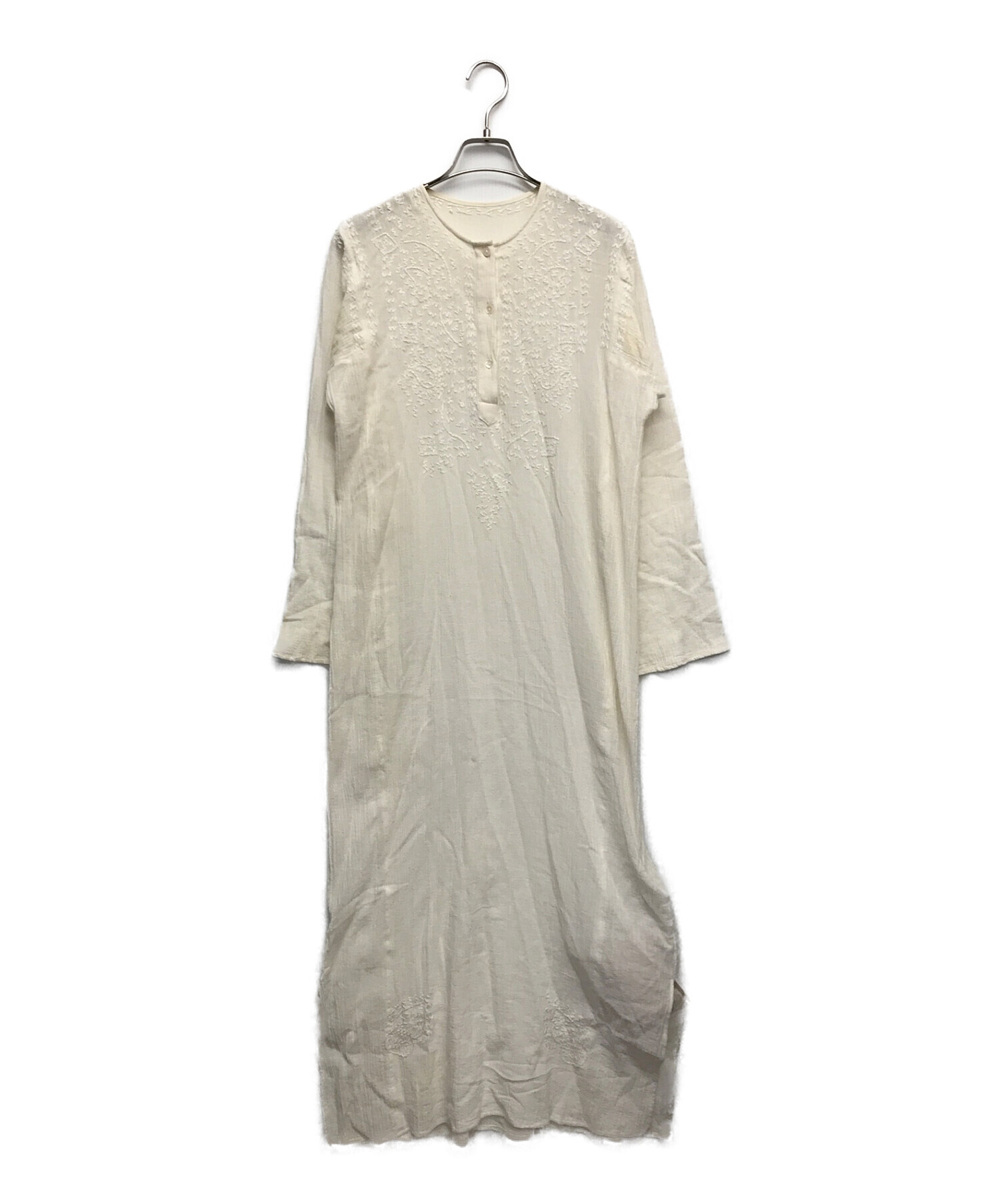 TODAYFUL (トゥデイフル) Embroidery Gauze Dress ホワイト サイズ:38