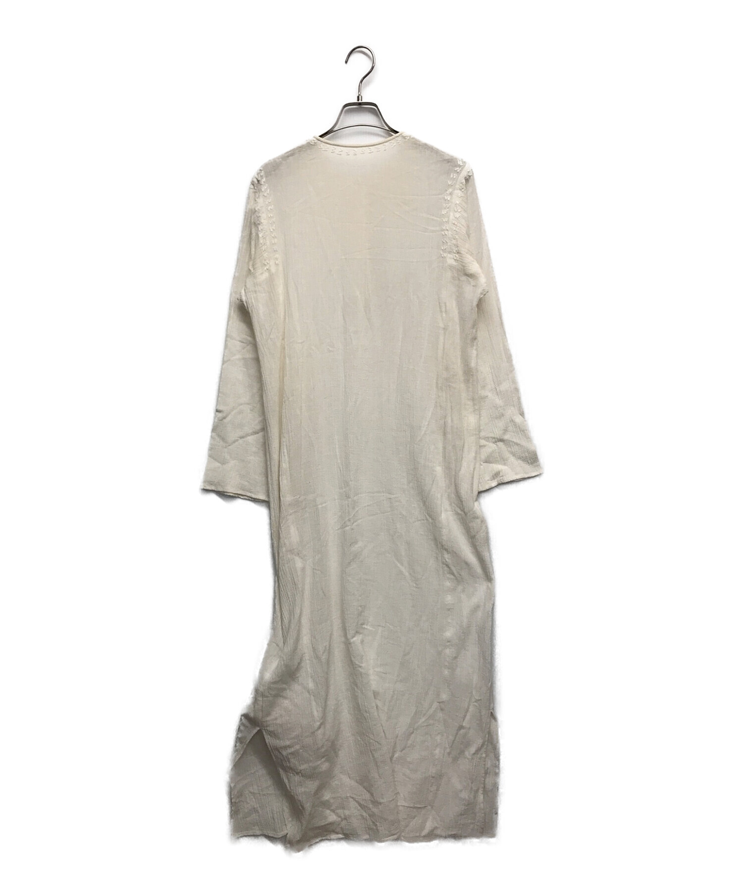 TODAYFUL (トゥデイフル) Embroidery Gauze Dress ホワイト サイズ:38