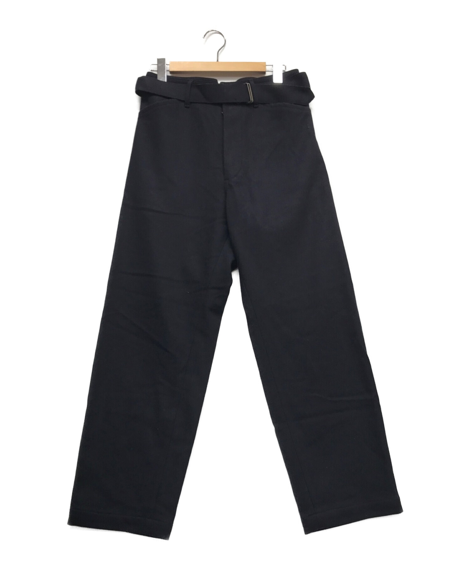 中古・古着通販】COMOLI (コモリ) フェルトンベルテッドパンツ 
