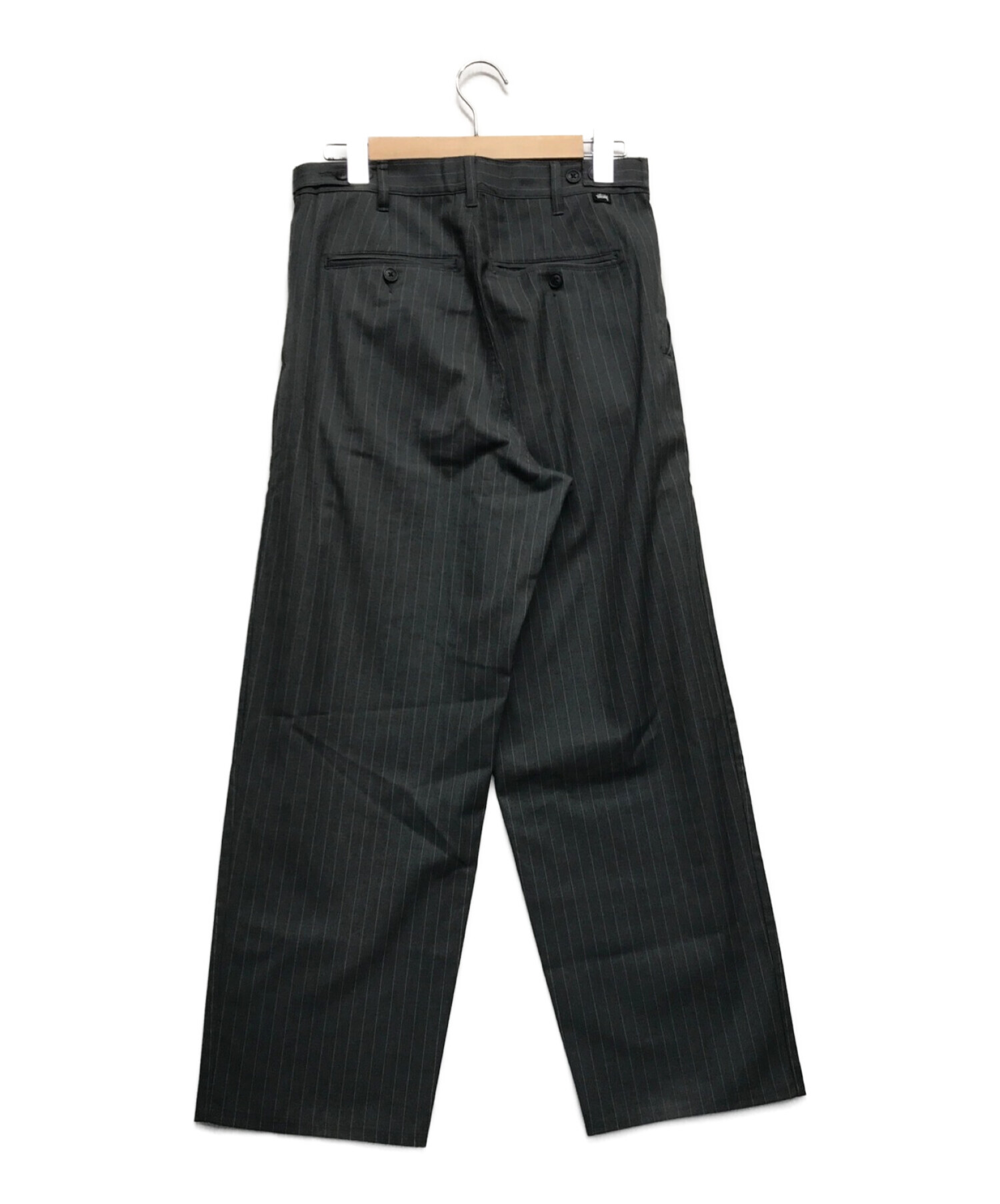 中古・古着通販】stussy (ステューシー) ストライプトラウザーパンツ 