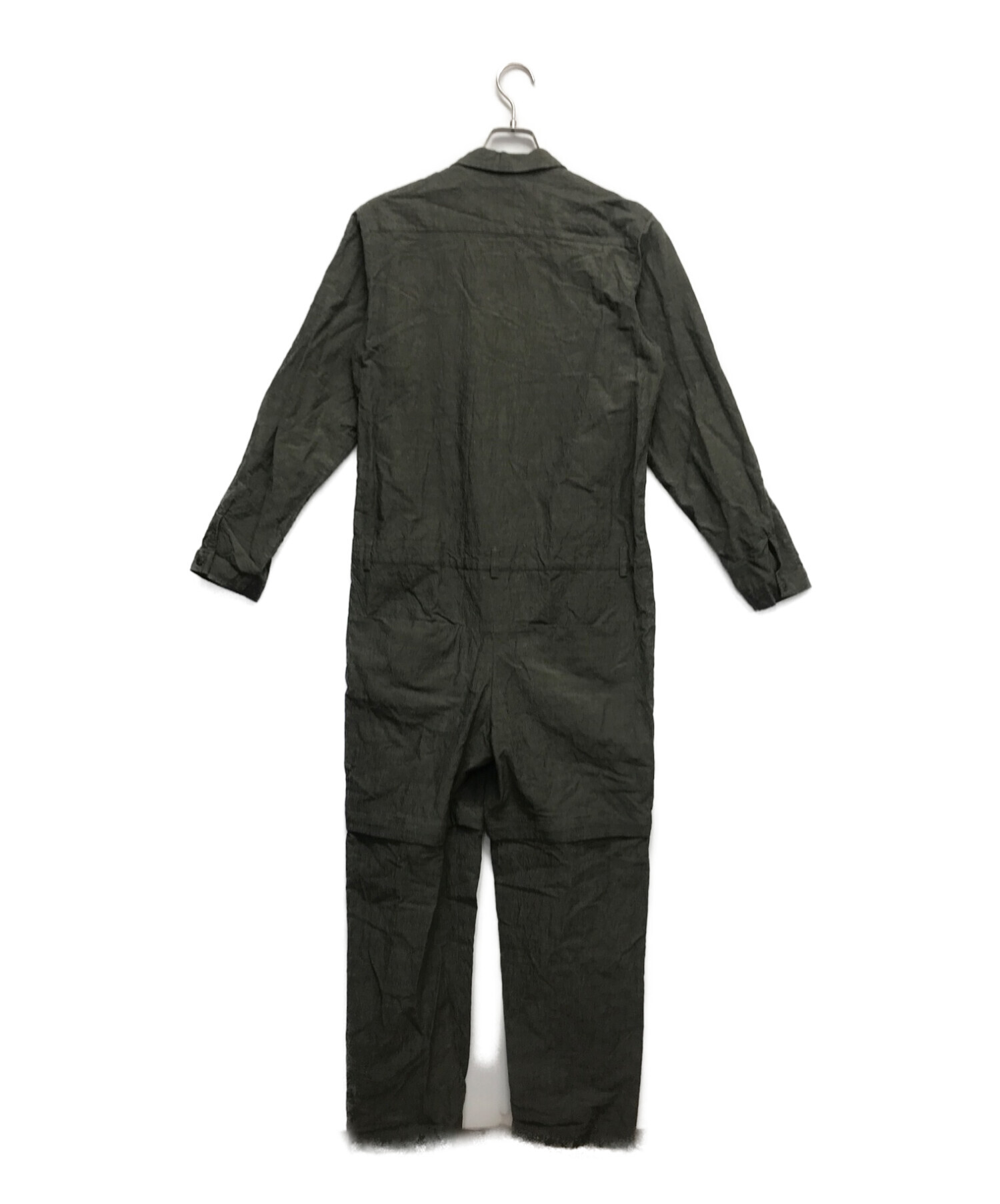 中古・古着通販】CITY (シティ) ラミーコットンオールインワン グレー 