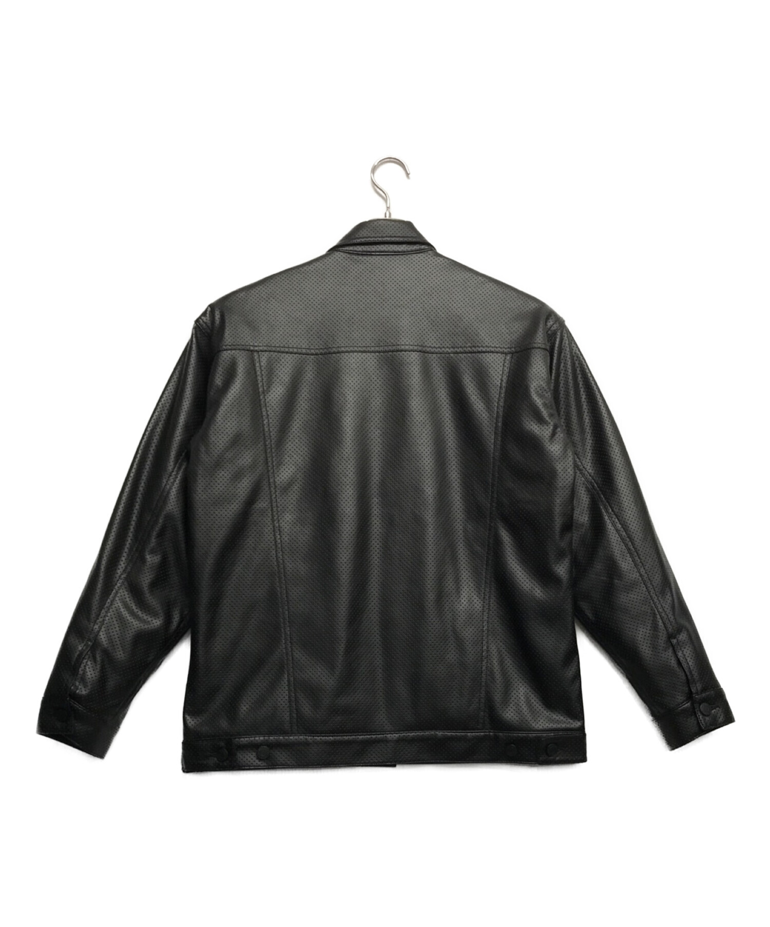 BlackEyePatch (ブラックアイパッチ) フェイクレザージャケット ブラック サイズ:M