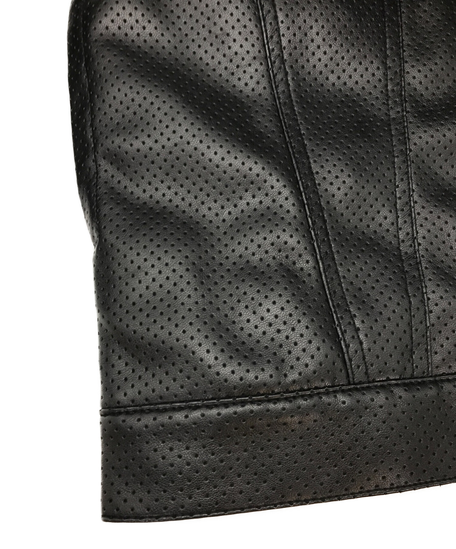 BlackEyePatch (ブラックアイパッチ) フェイクレザージャケット ブラック サイズ:M