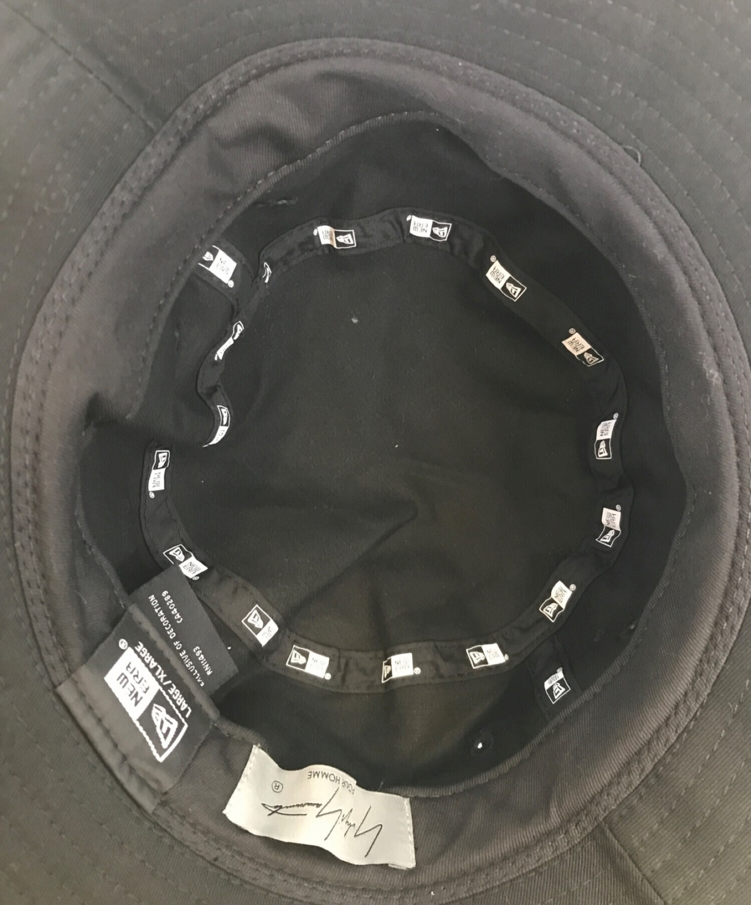 YOHJI YAMAMOTO × NEW ERA スカル ローズ バケットハット