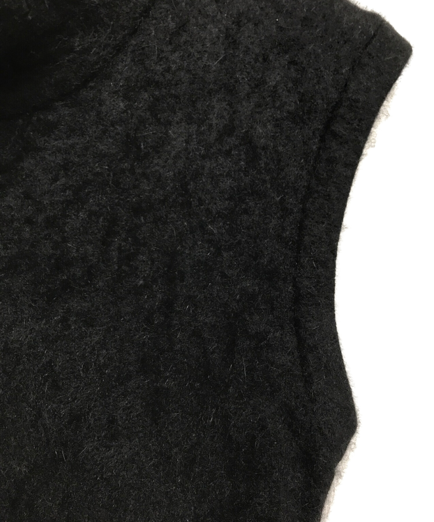 yohji yamamotoワンピース/フェルトニット チャコールグレー｜ファッション