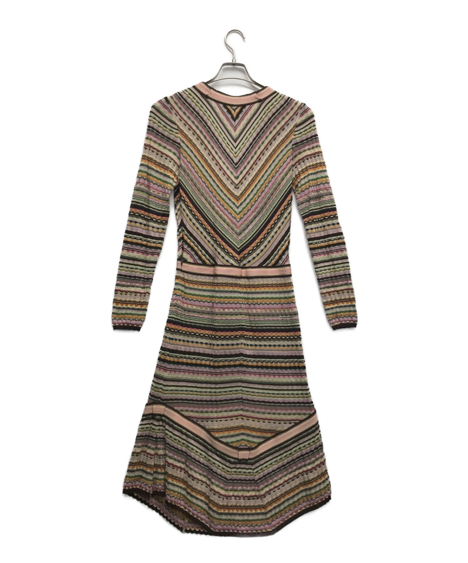 MISSONI(ミッソーニ) ワンピース サイズ42 M レディース美品 - ライト 
