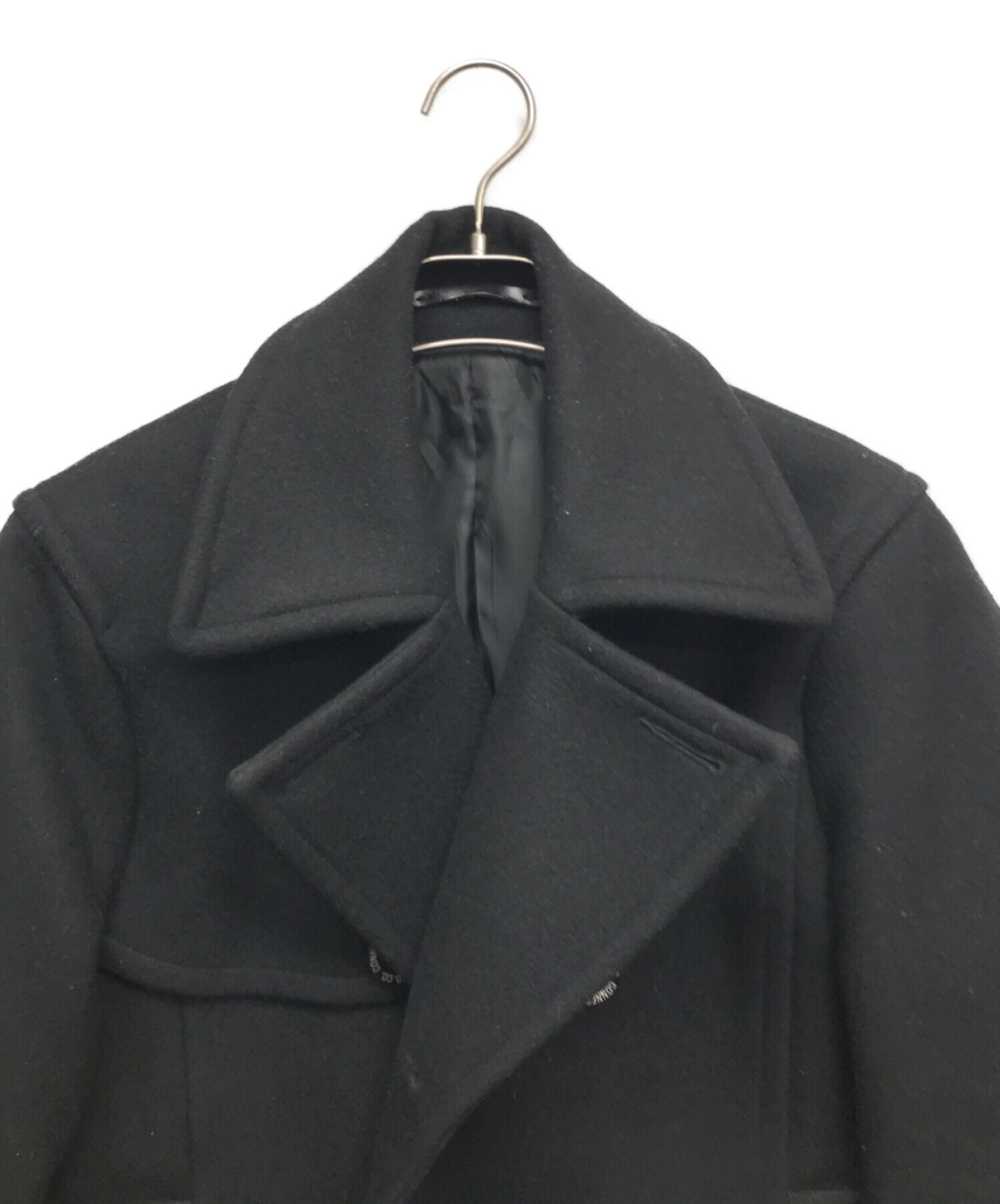 中古・古着通販】PHERROW'S (フェローズ) Pコート ブラック サイズ:36 