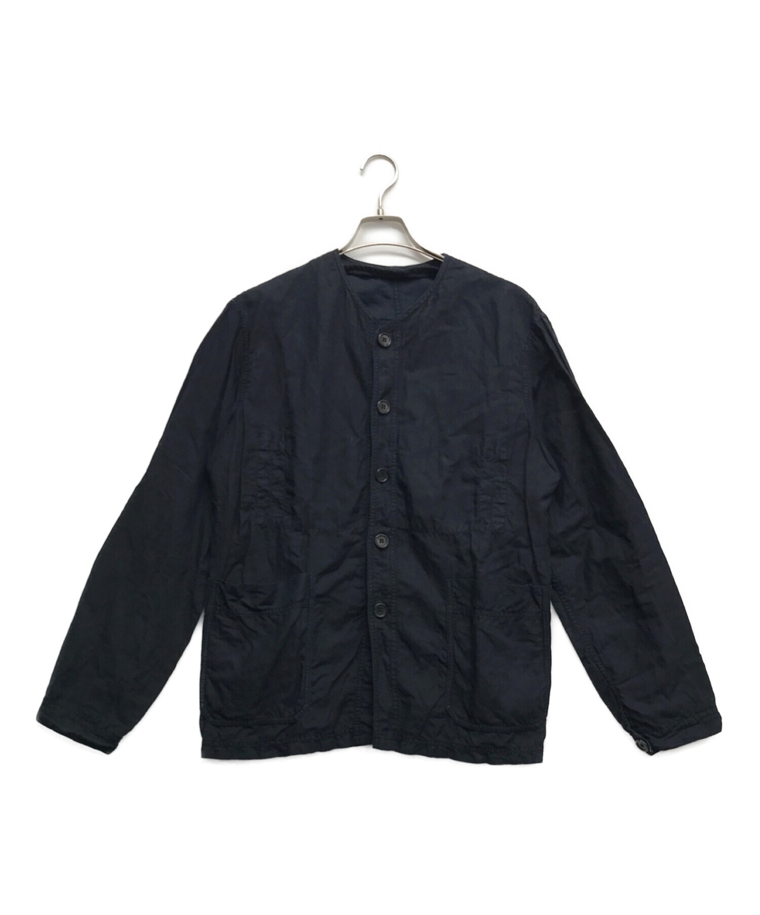 中古・古着通販】CASEY VIDALENC (ケイシーヴィダレンク) ノーカラー  
