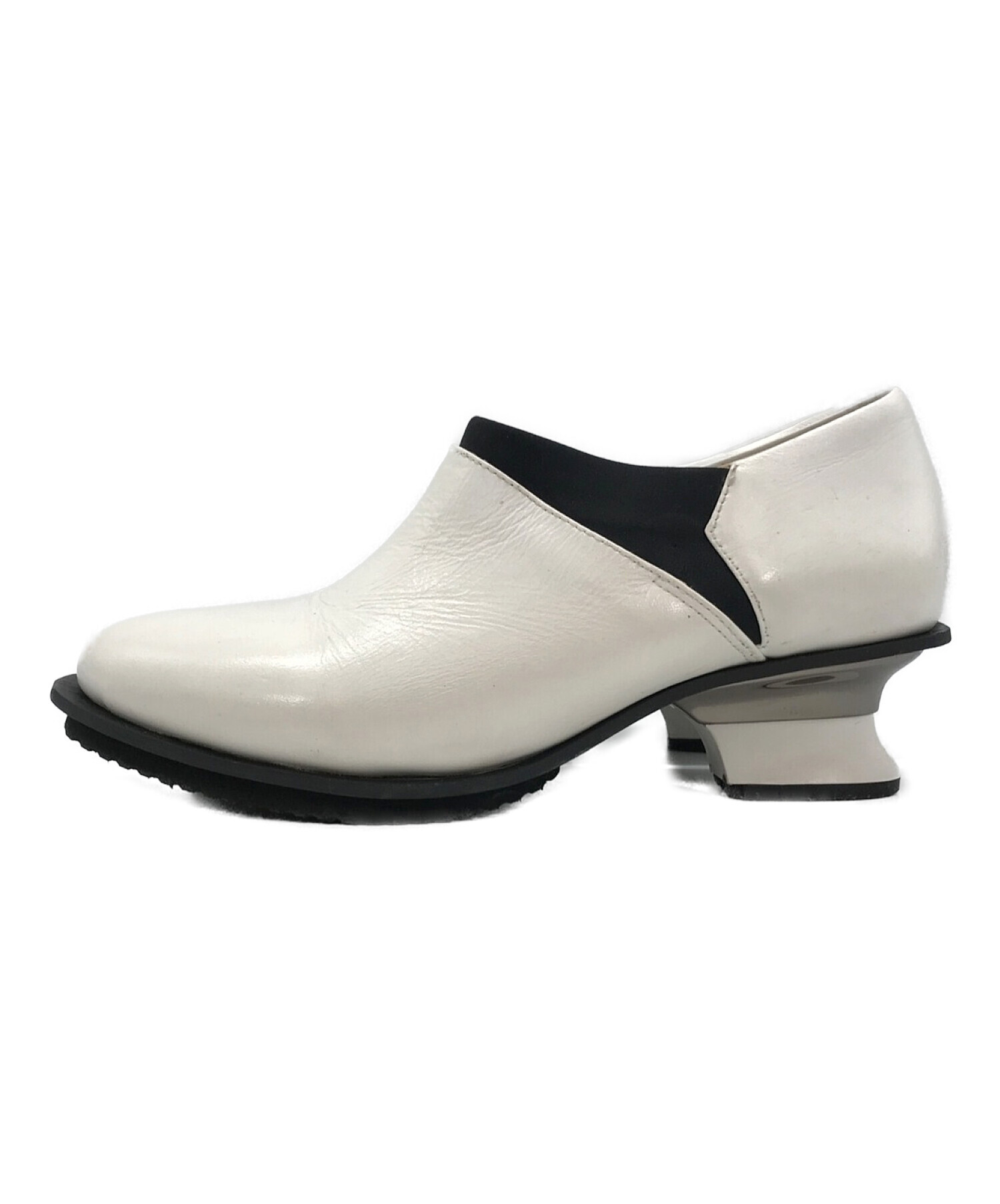 中古・古着通販】ISSEY MIYAKE (イッセイミヤケ) メタルヒールレザー 