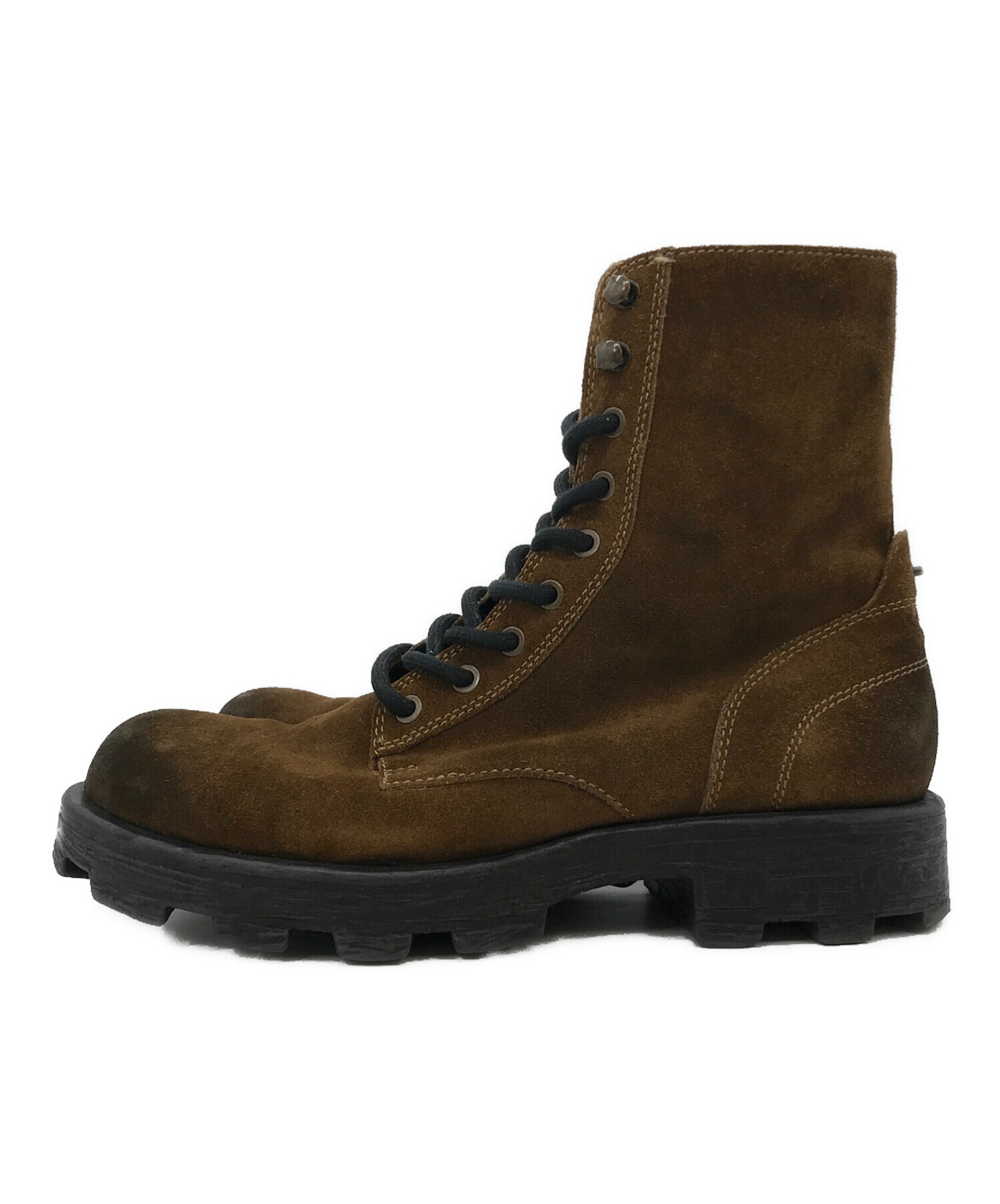 DIESEL ディーゼル D-HAMMER スウェード ブーツ 26.5cm ファッション