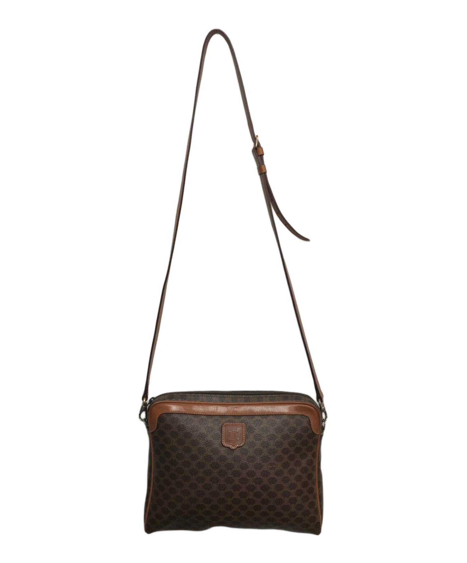 中古・古着通販】CELINE (セリーヌ) マカダム柄オールドショルダー  
