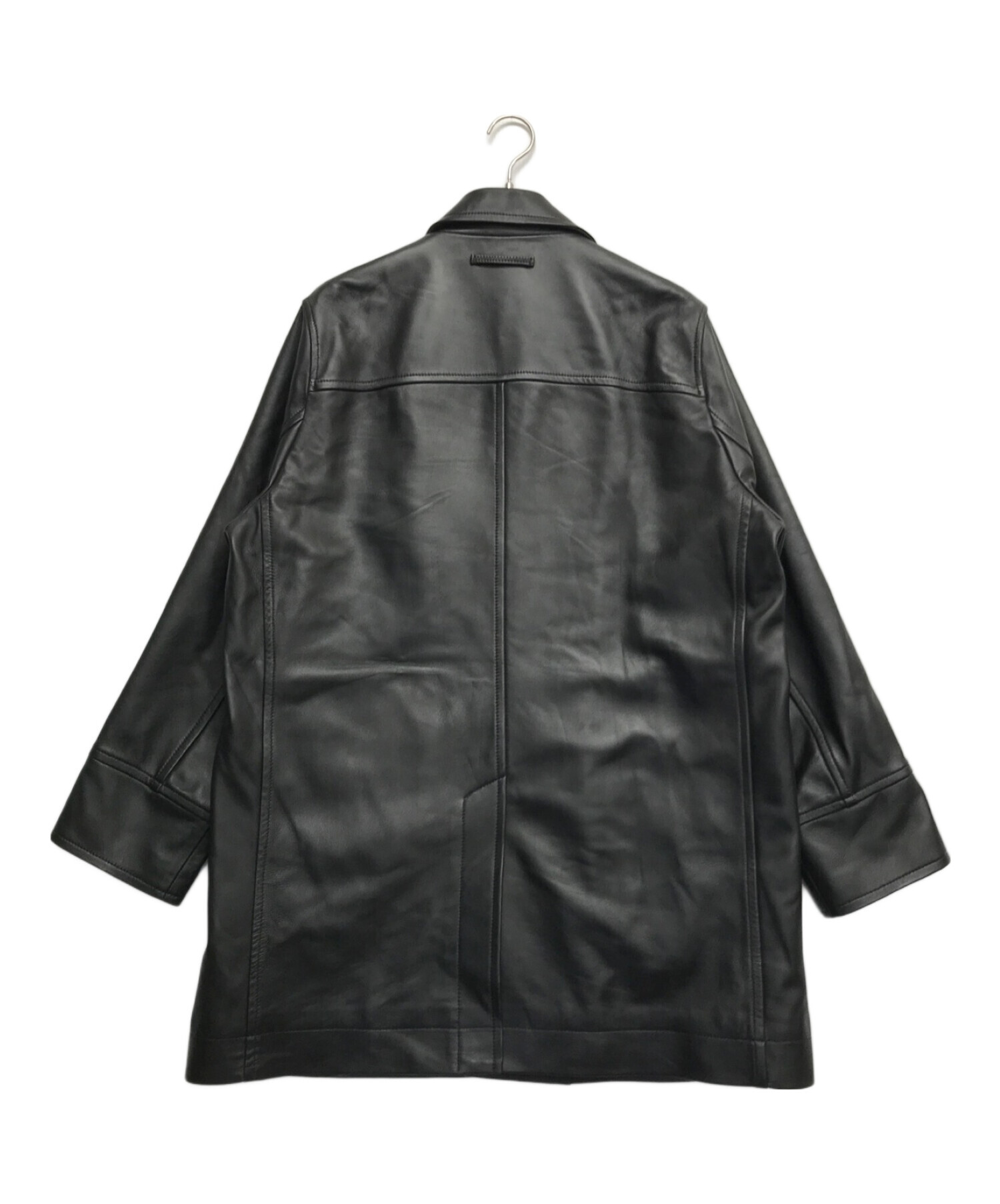 中古・古着通販】the Shepherd (ザシェパード) レザーコート ブラック 