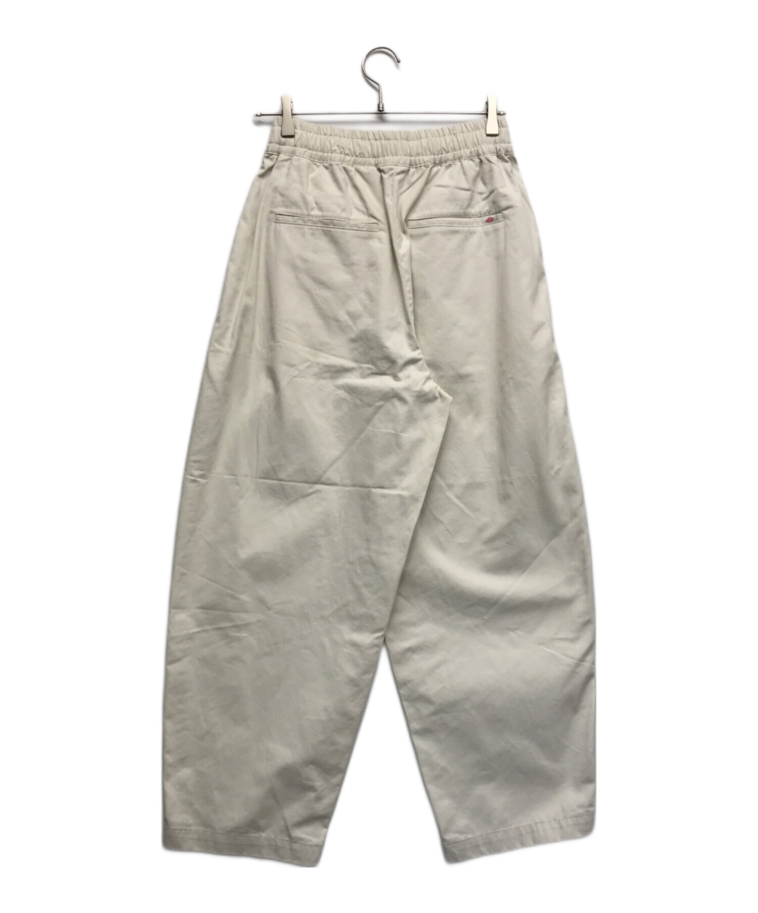 中古・古着通販】DANTON (ダントン) イージーパンツ ホワイト サイズ 