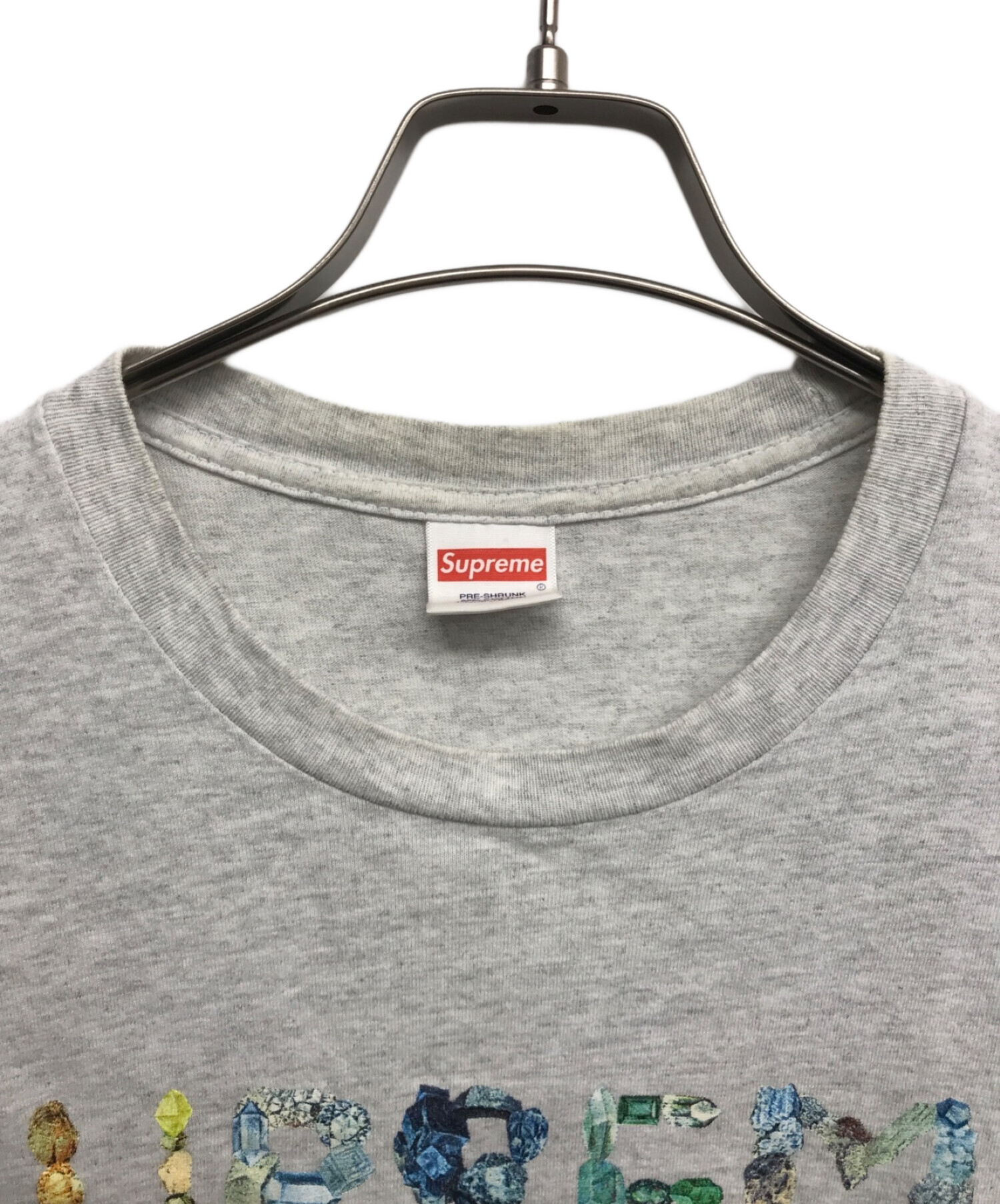 Rocks tee アッシュグレー｜メンズ 