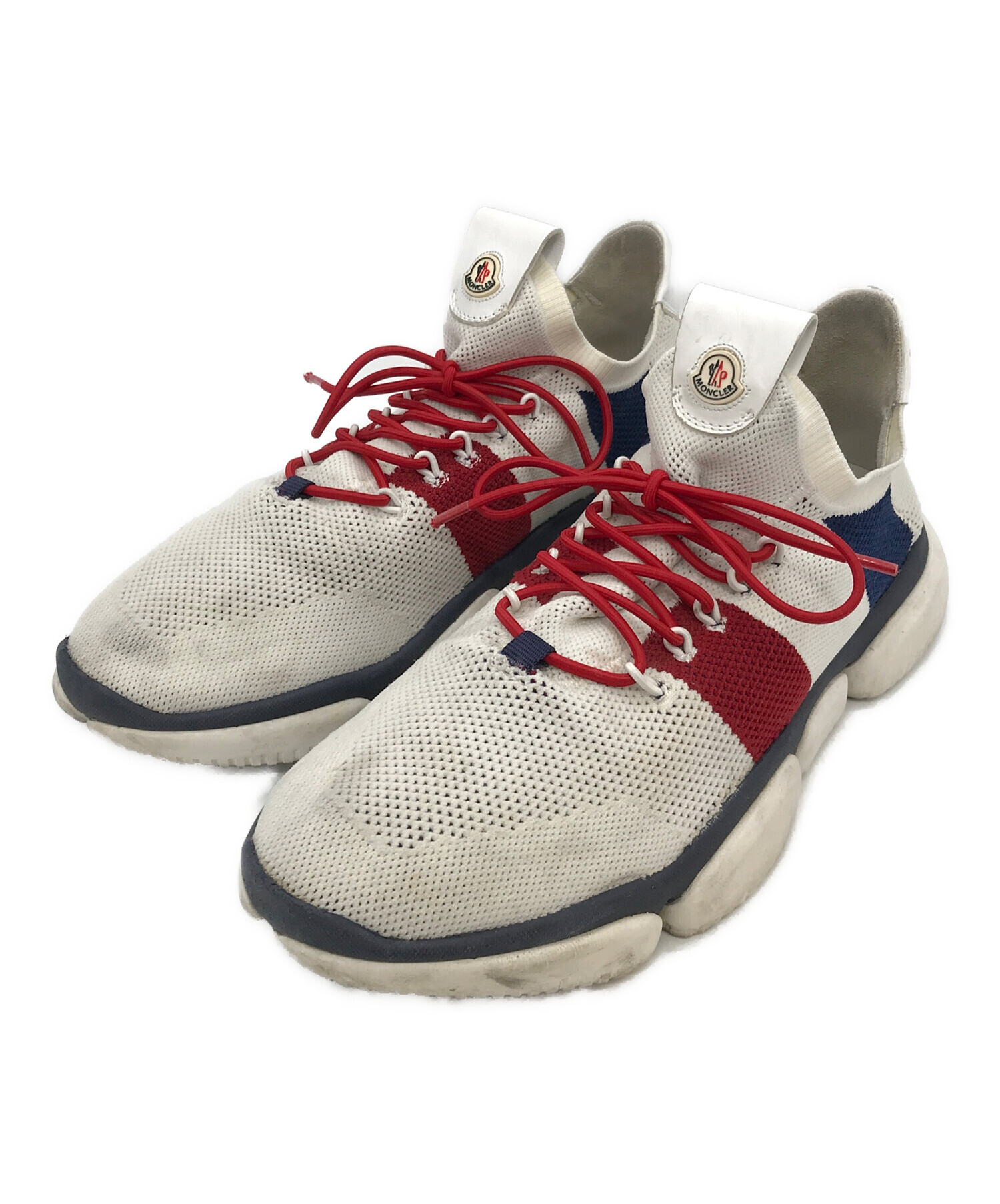 中古・古着通販】MONCLER (モンクレール) バブルスニーカー ホワイト 
