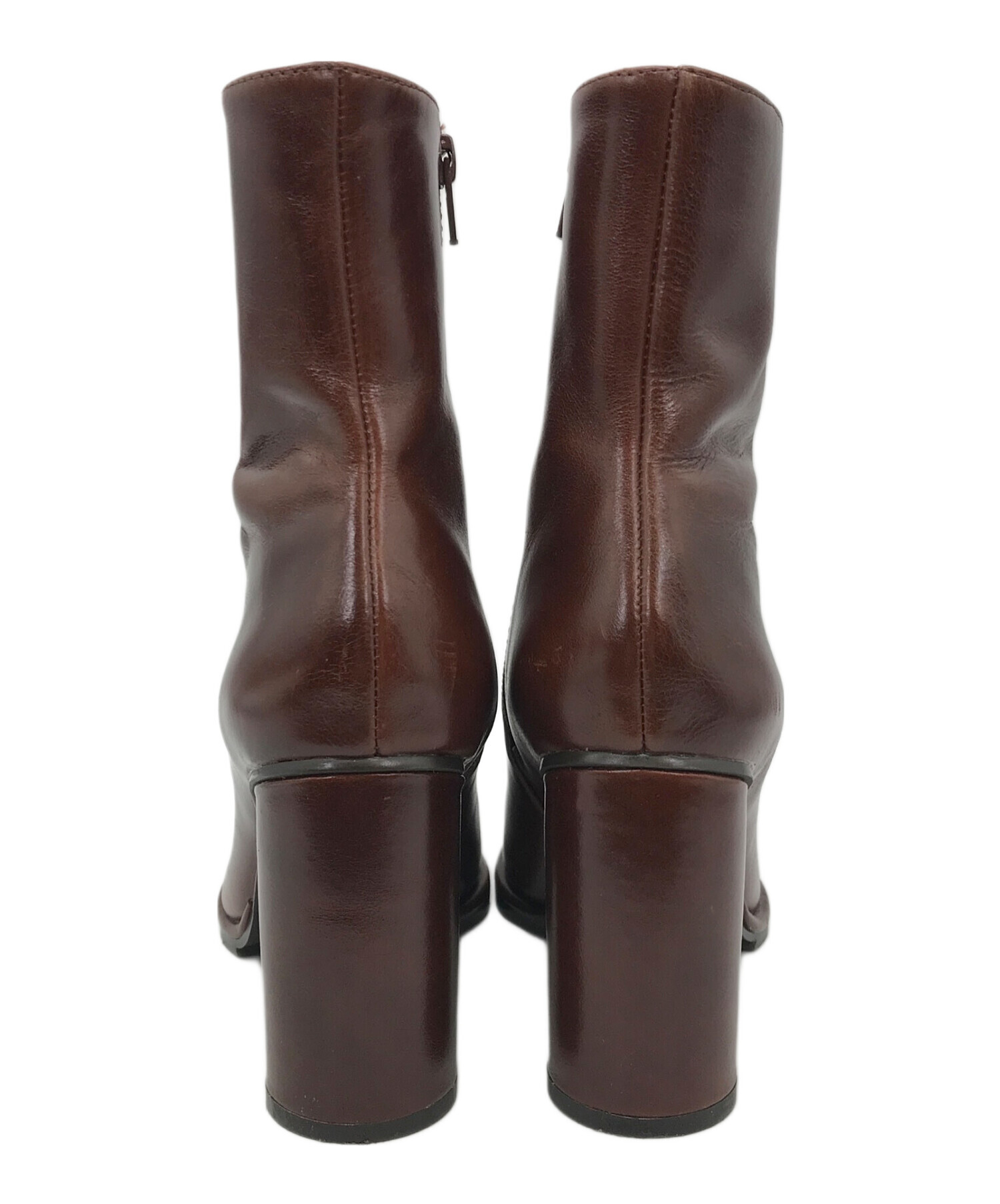 中古・古着通販】AMERI (アメリ) UNDRESSED DIMENSIONAL SQUARE BOOTS  