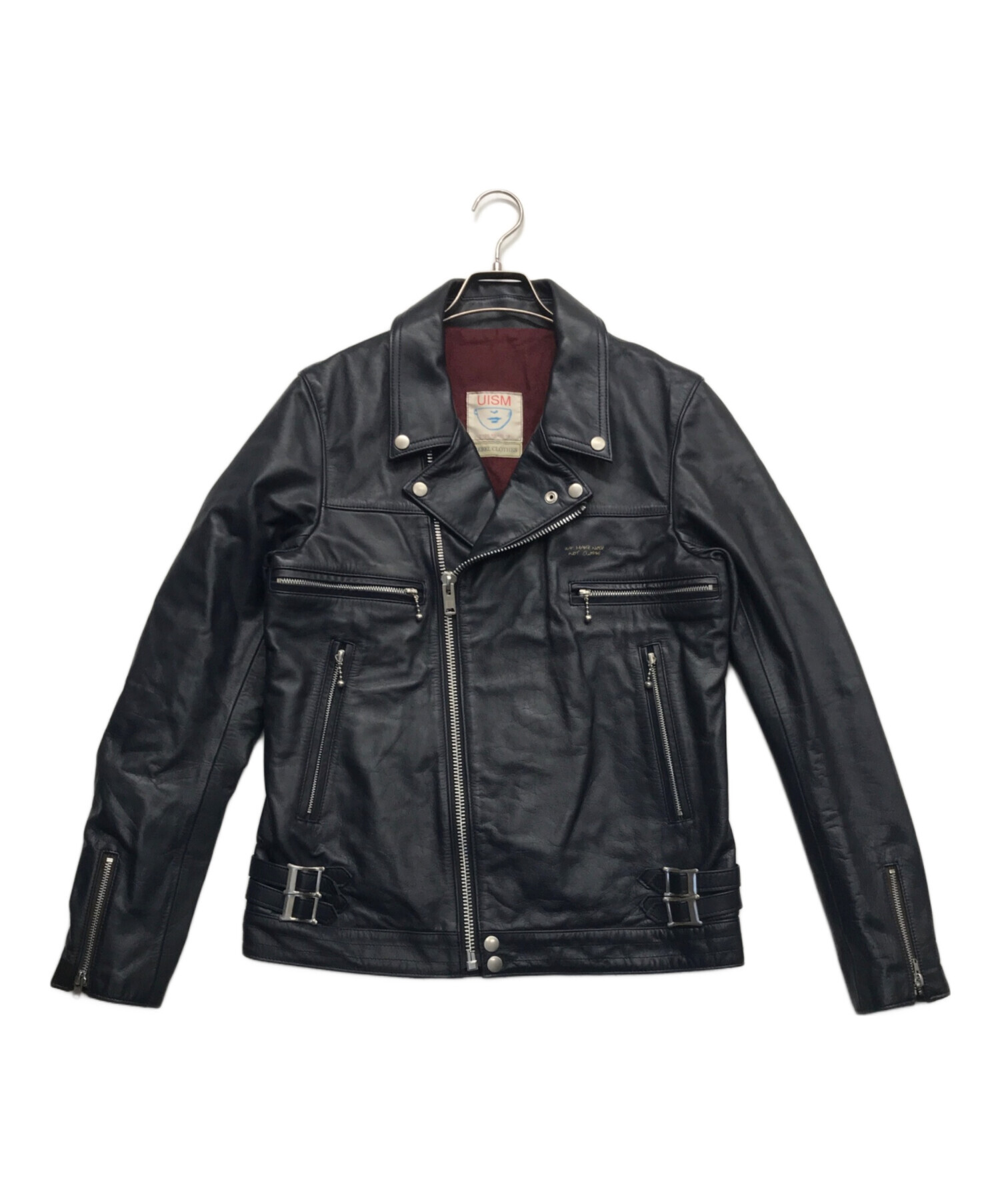 中古・古着通販】UNDERCOVER (アンダーカバー) Wライダースジャケット  