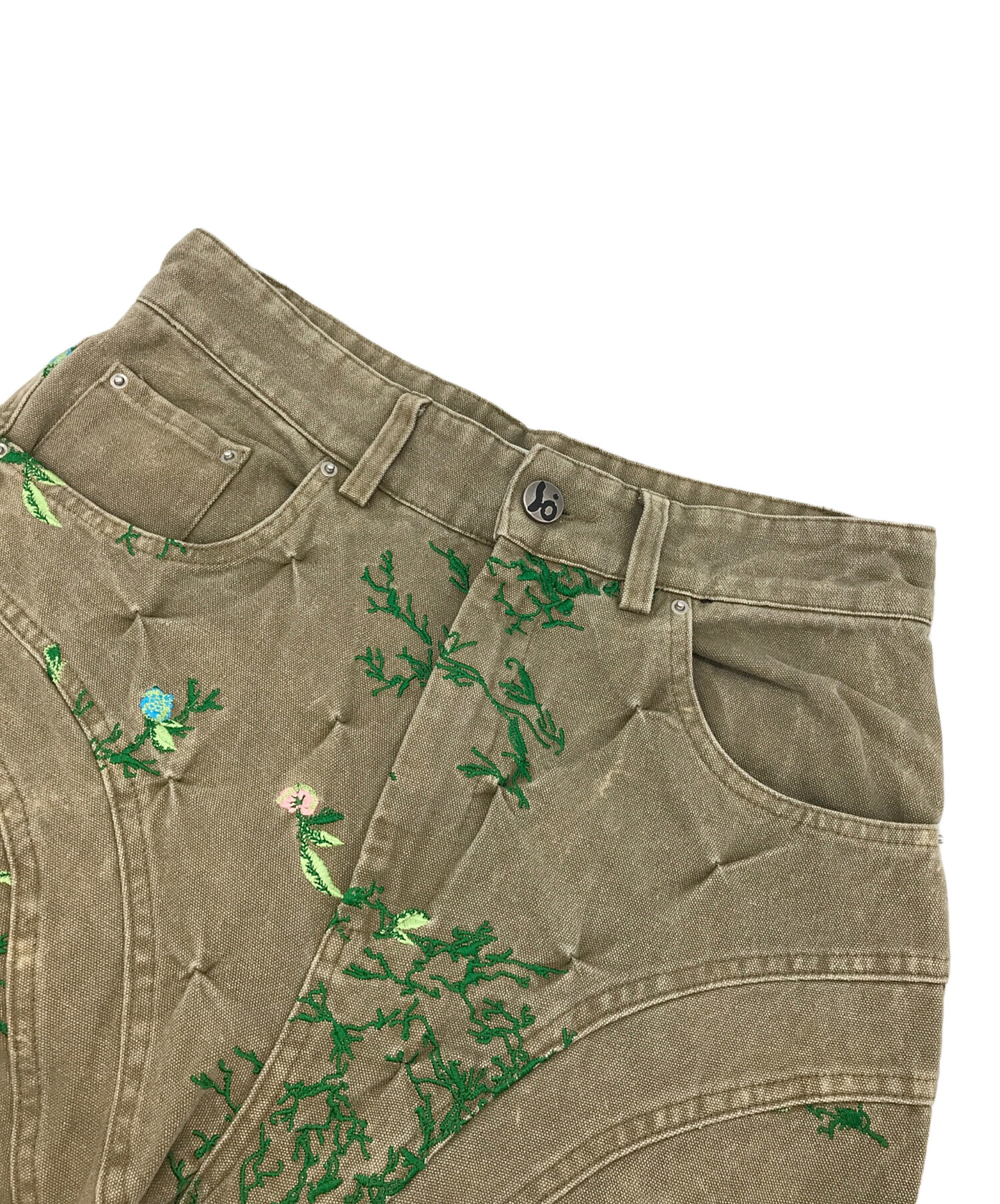 BADSON】 S size 型どり Black Denim