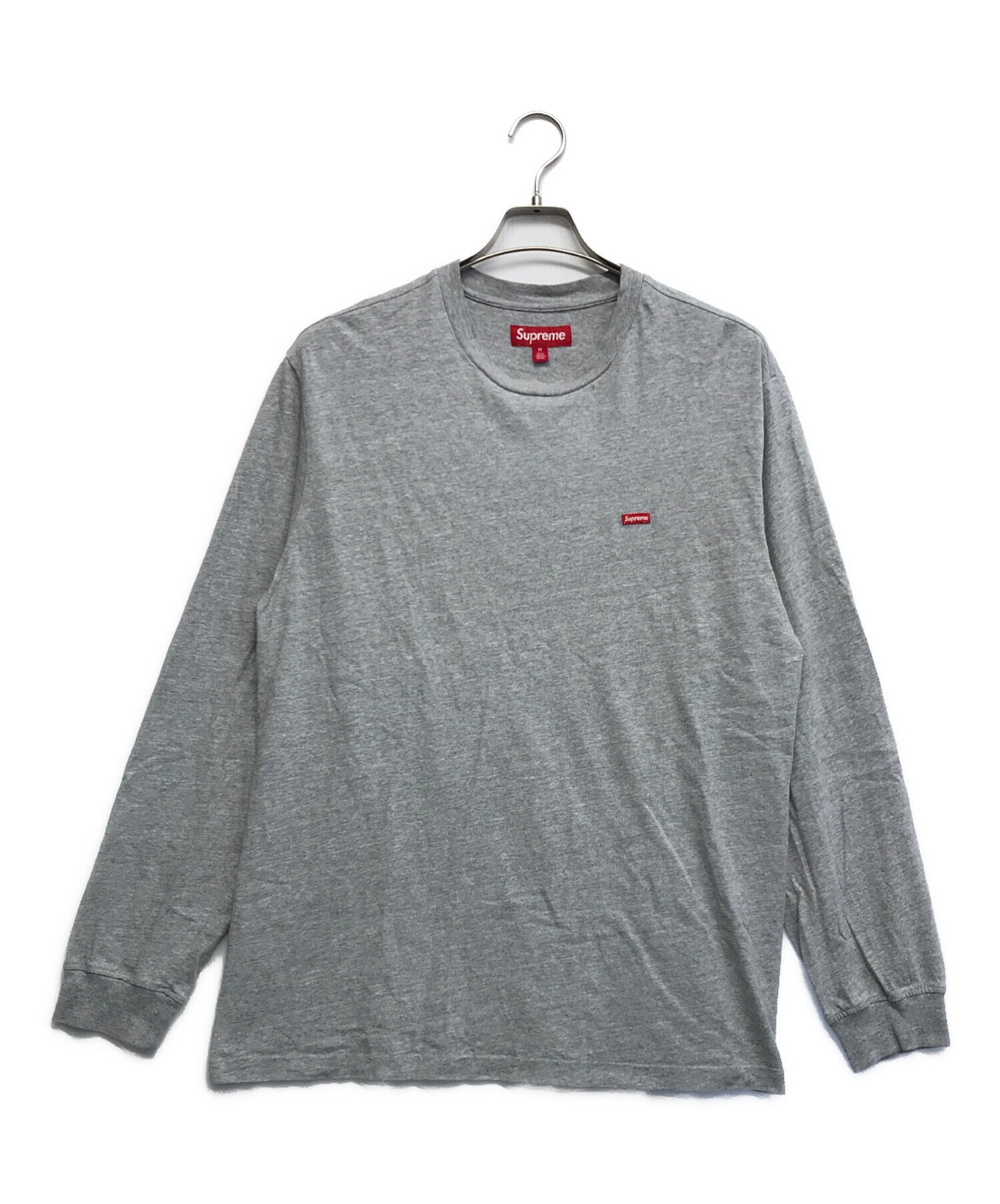 中古・古着通販】Supreme (シュプリーム) Small Box L／S Tee グレー 