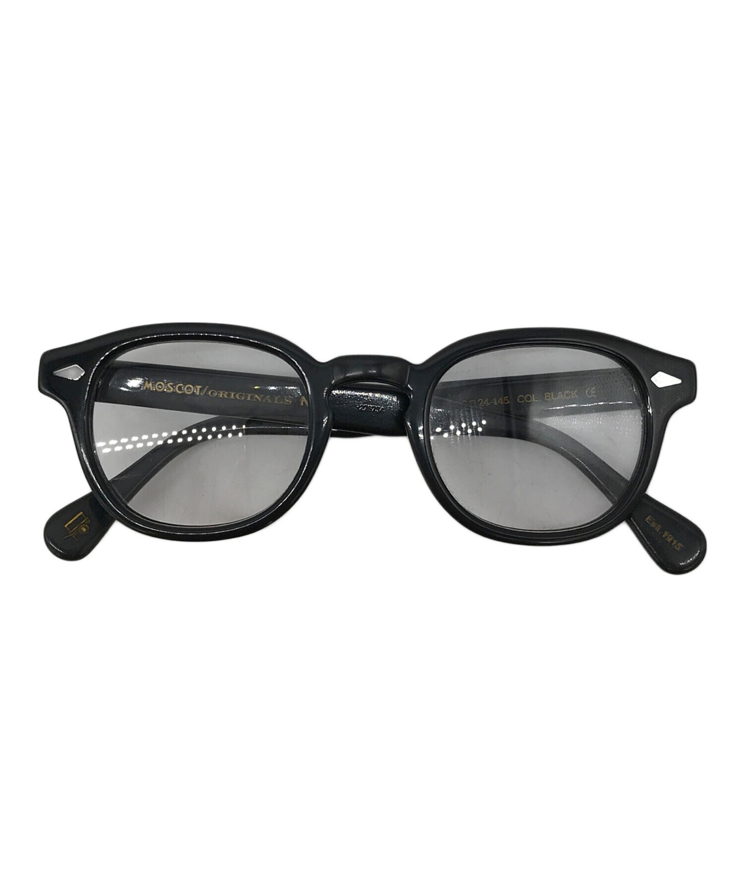 モスコットレミトッシュ MATTE BLACK 仕込ん 49-24-145